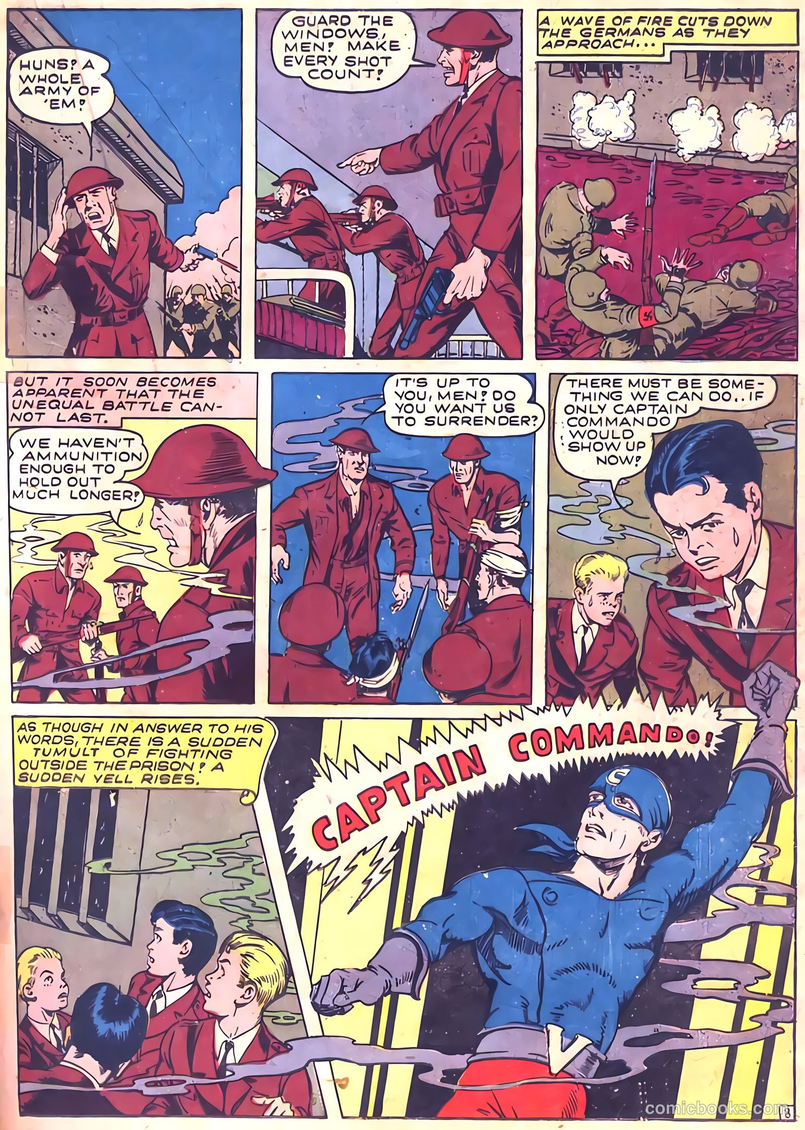Pep Comics #30 (1942) — page 35 of 69