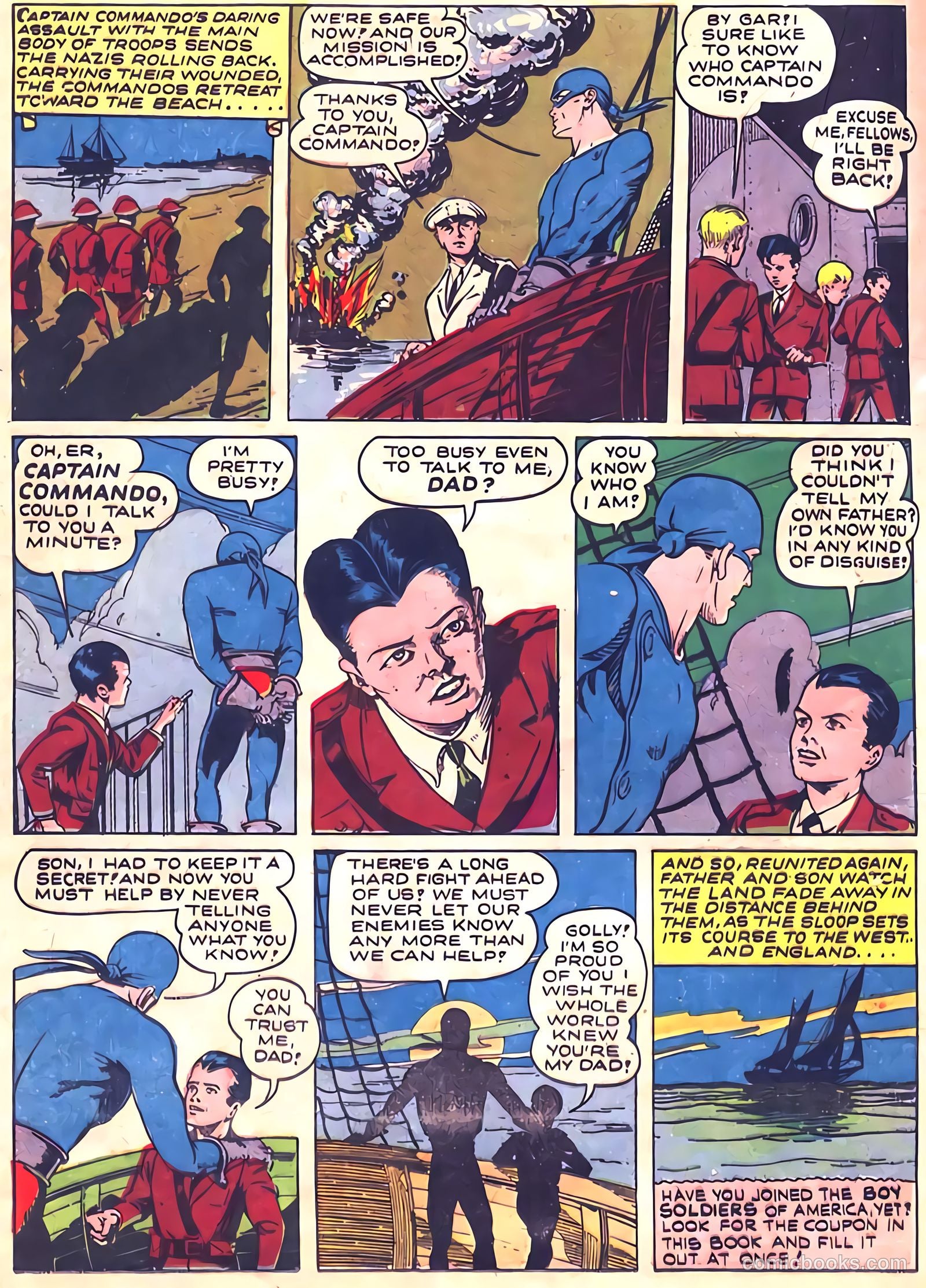 Pep Comics #30 (1942) — page 36 of 69