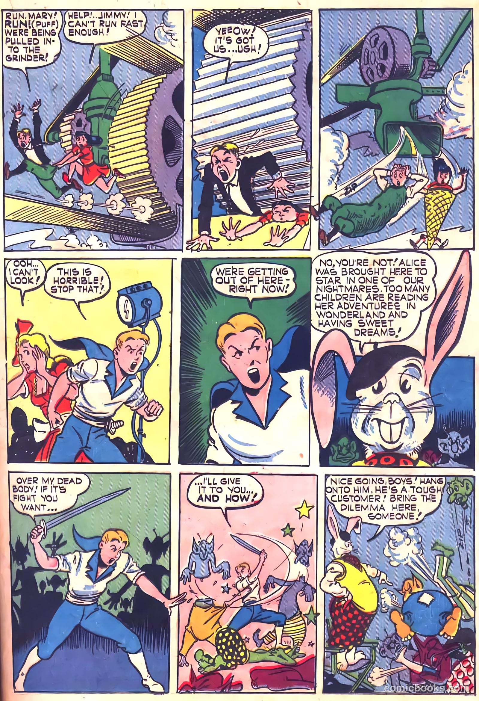 Pep Comics #30 (1942) — page 41 of 69