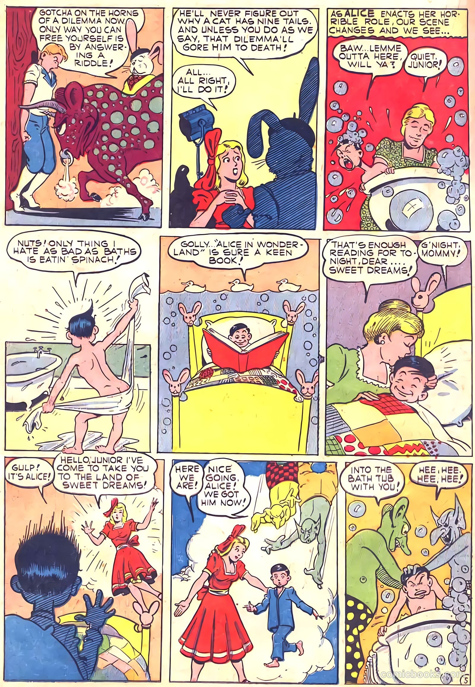 Pep Comics #30 (1942) — page 42 of 69