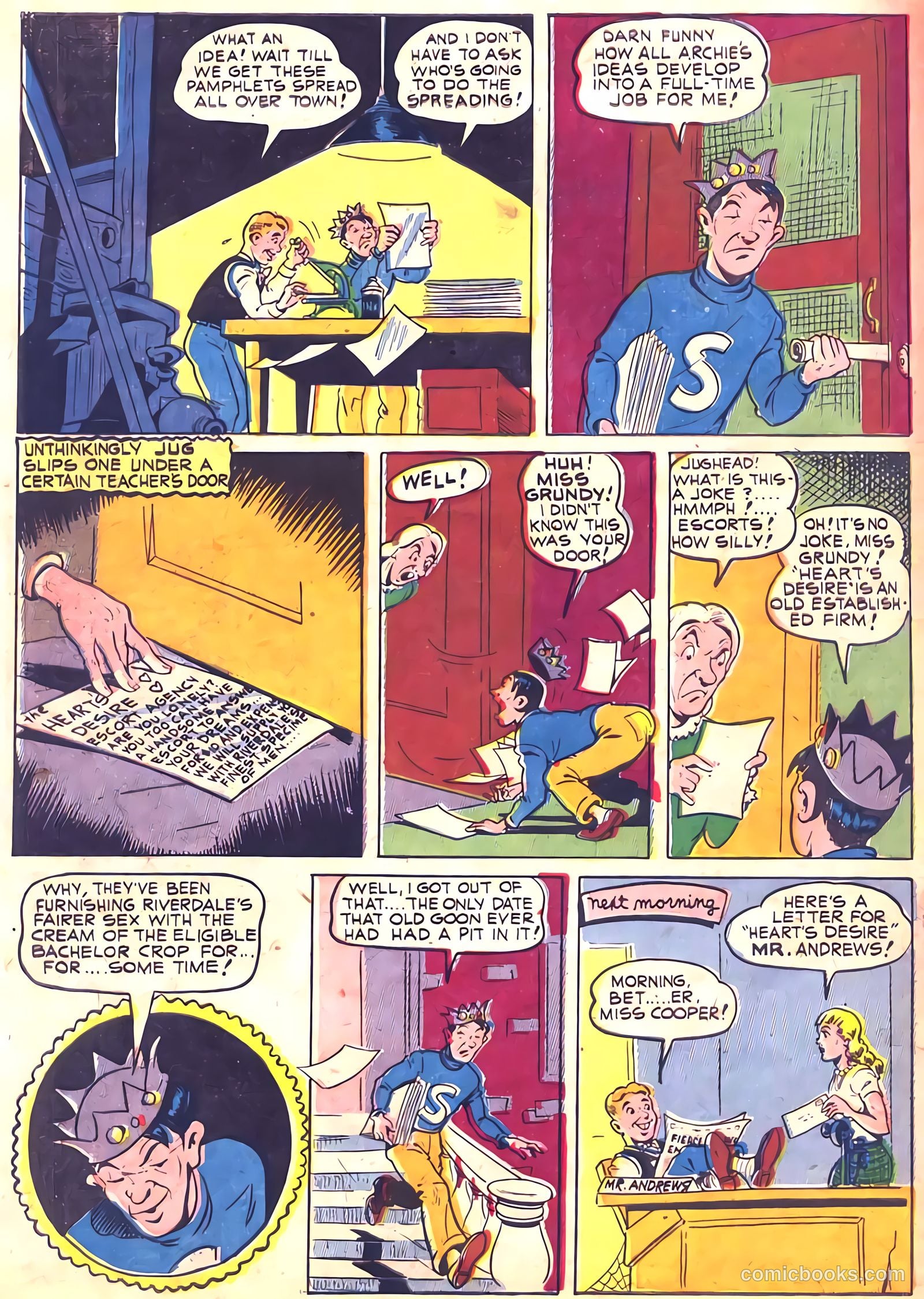 Pep Comics #30 (1942) — page 56 of 69