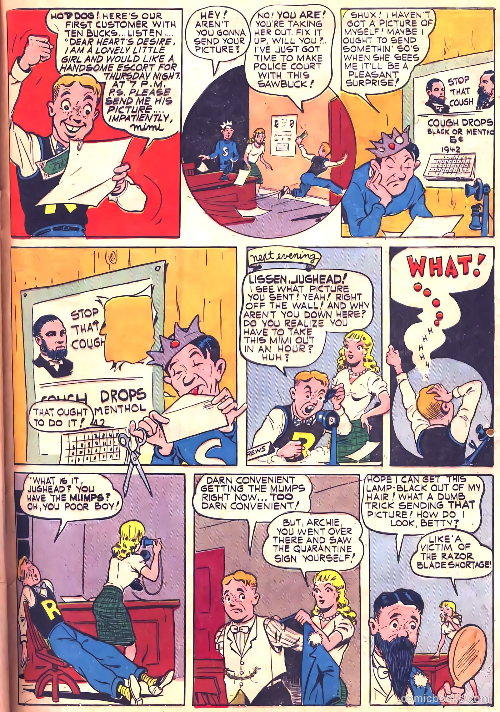 Pep Comics #30 (1942) — page 57 of 69