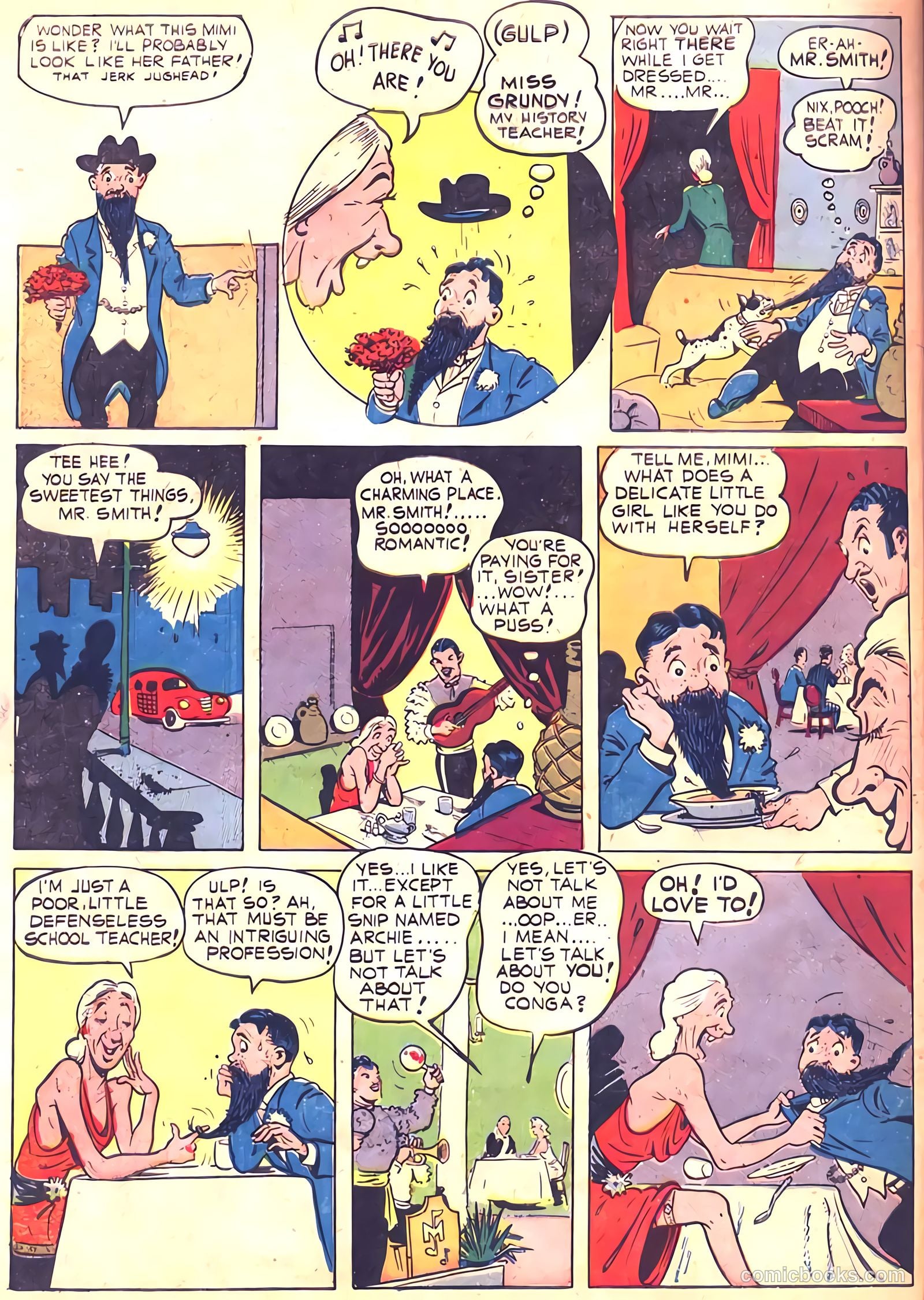 Pep Comics #30 (1942) — page 58 of 69