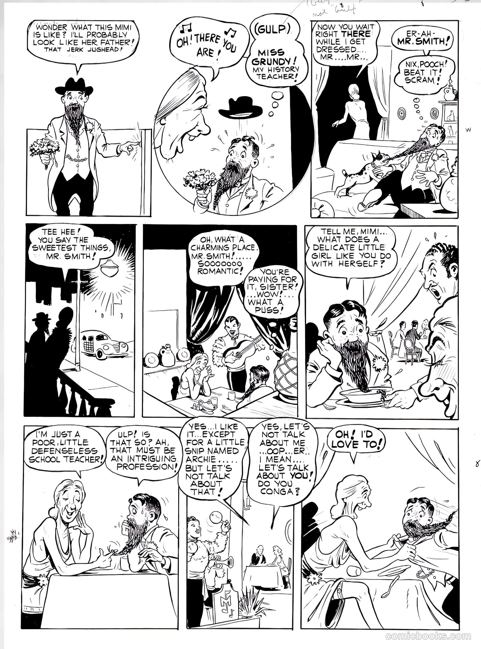 Pep Comics #30 (1942) — page 59 of 69