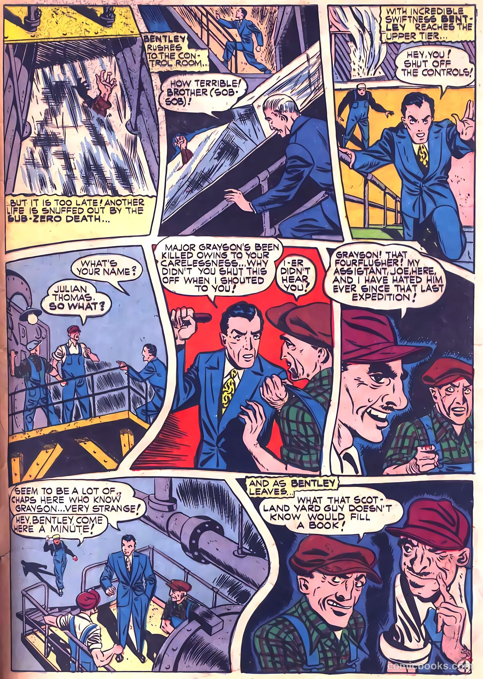 Pep Comics #30 (1942) — page 64 of 69