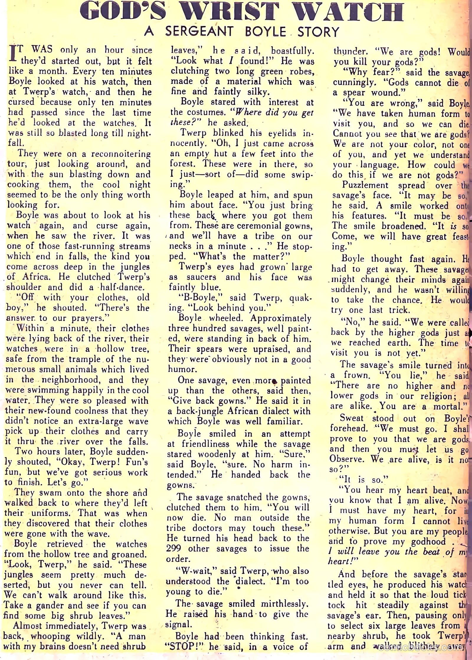 Pep Comics #30 (1942) — page 67 of 69