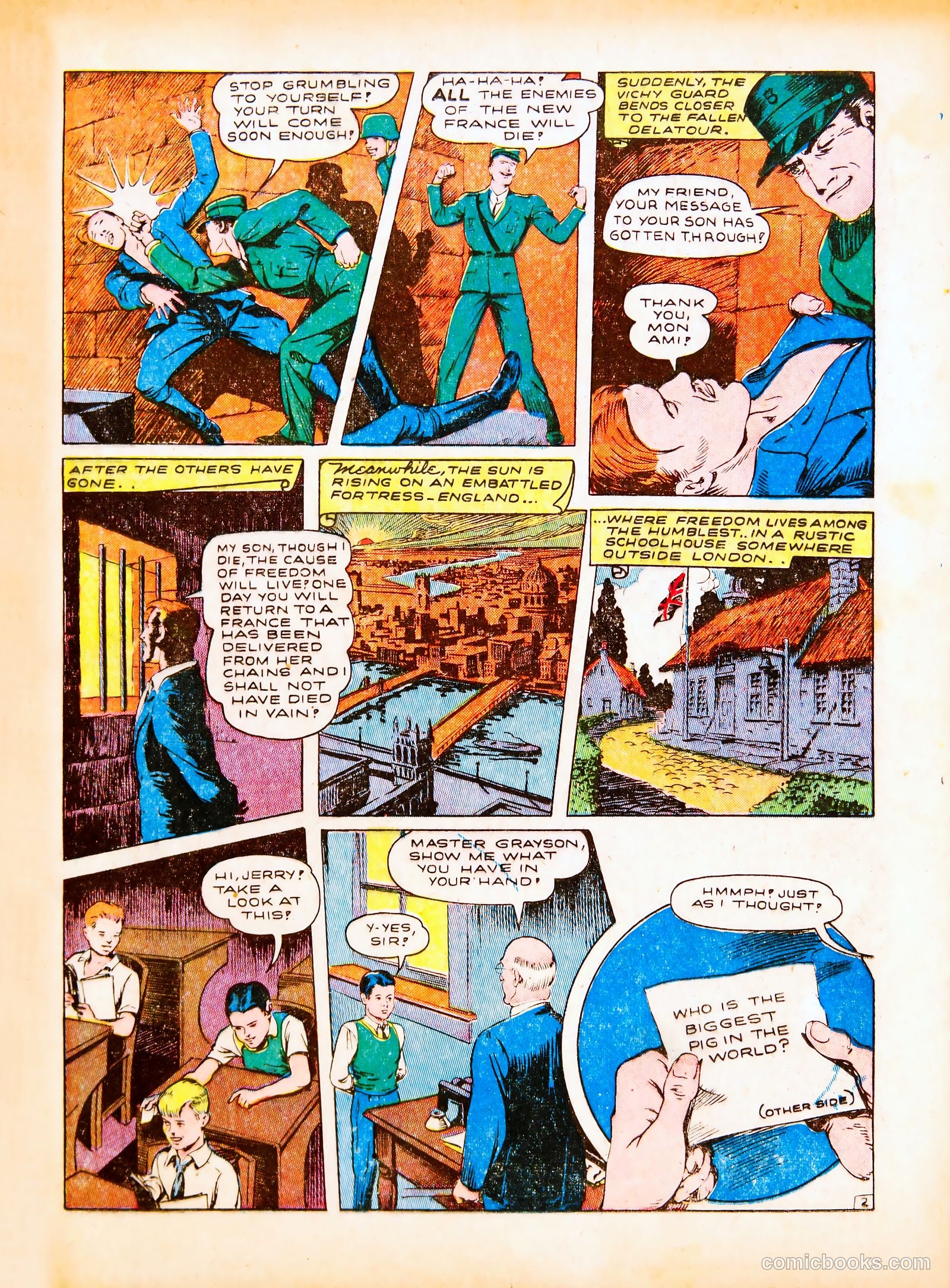 Pep Comics #31 (1942) — page 31 of 68
