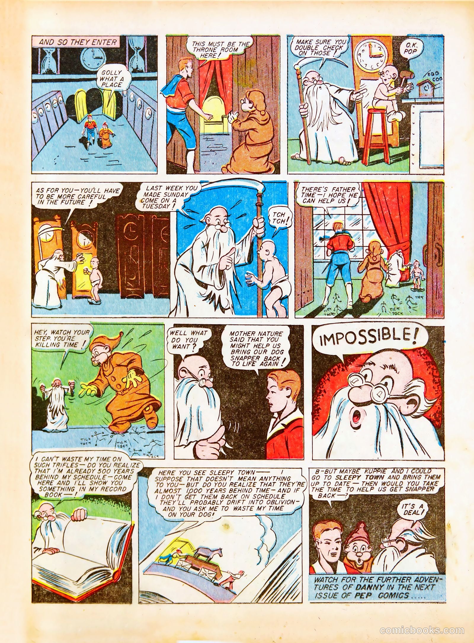 Pep Comics #31 (1942) — page 45 of 68