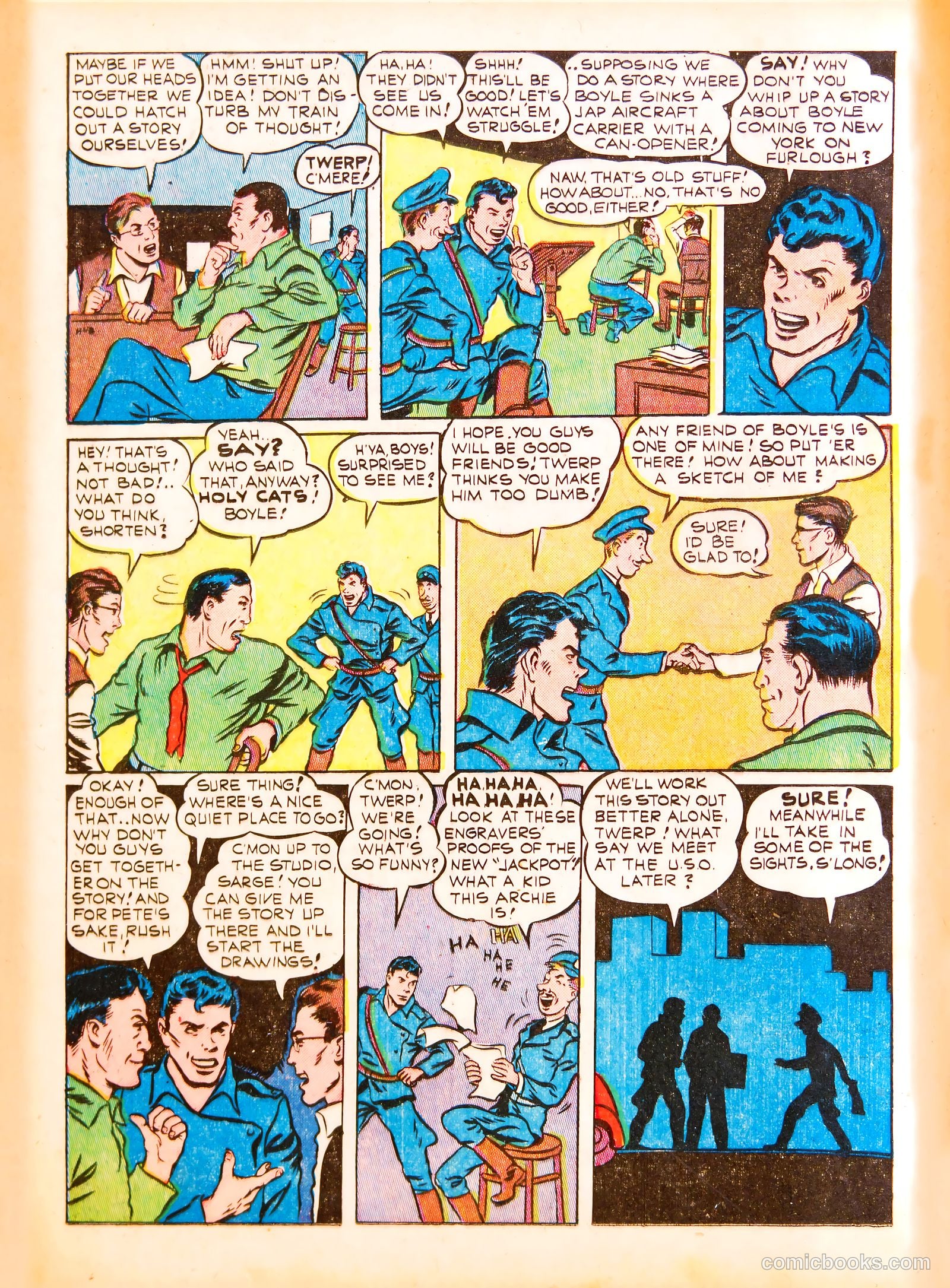 Pep Comics #31 (1942) — page 49 of 68
