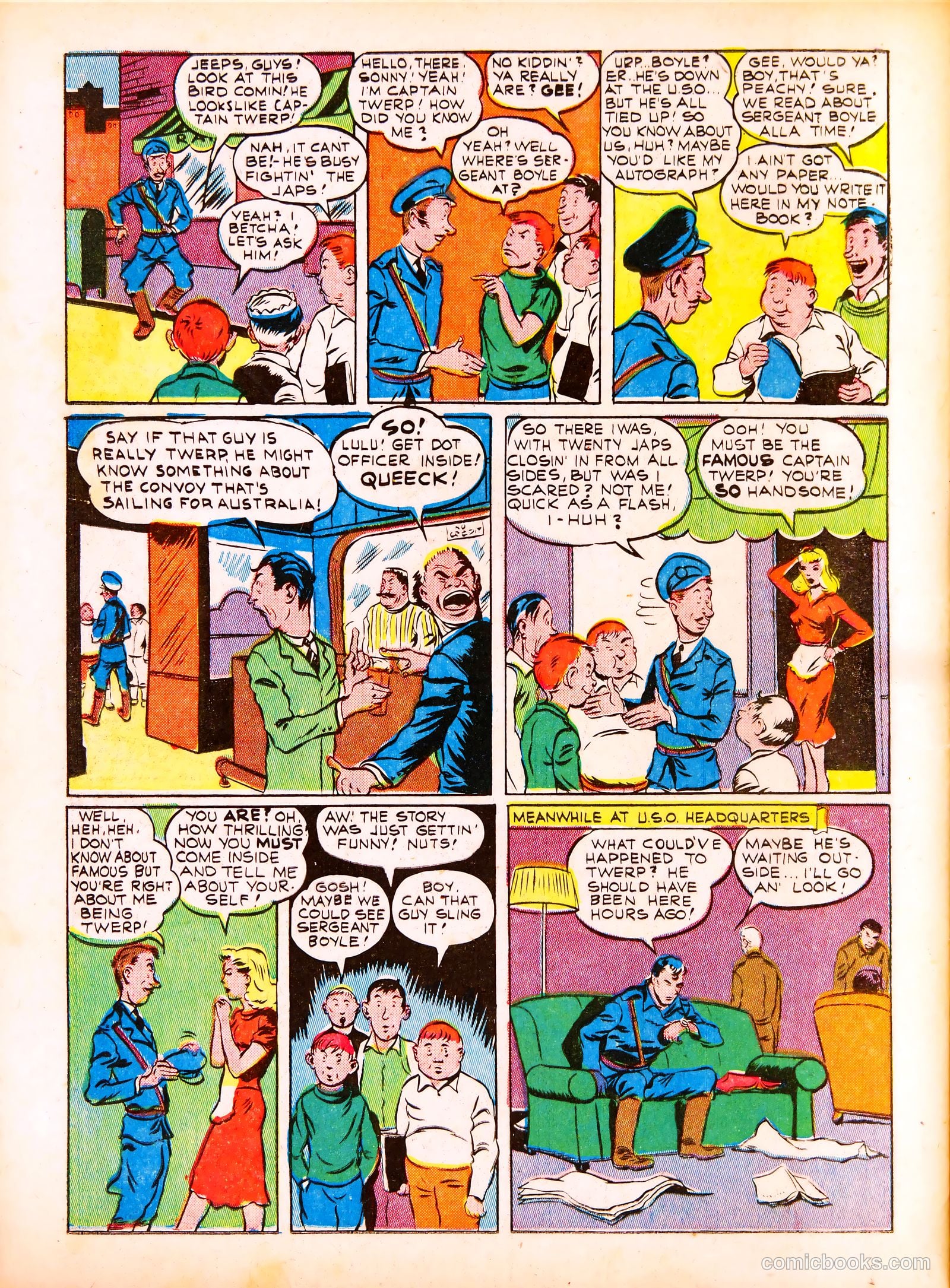 Pep Comics #31 (1942) — page 50 of 68