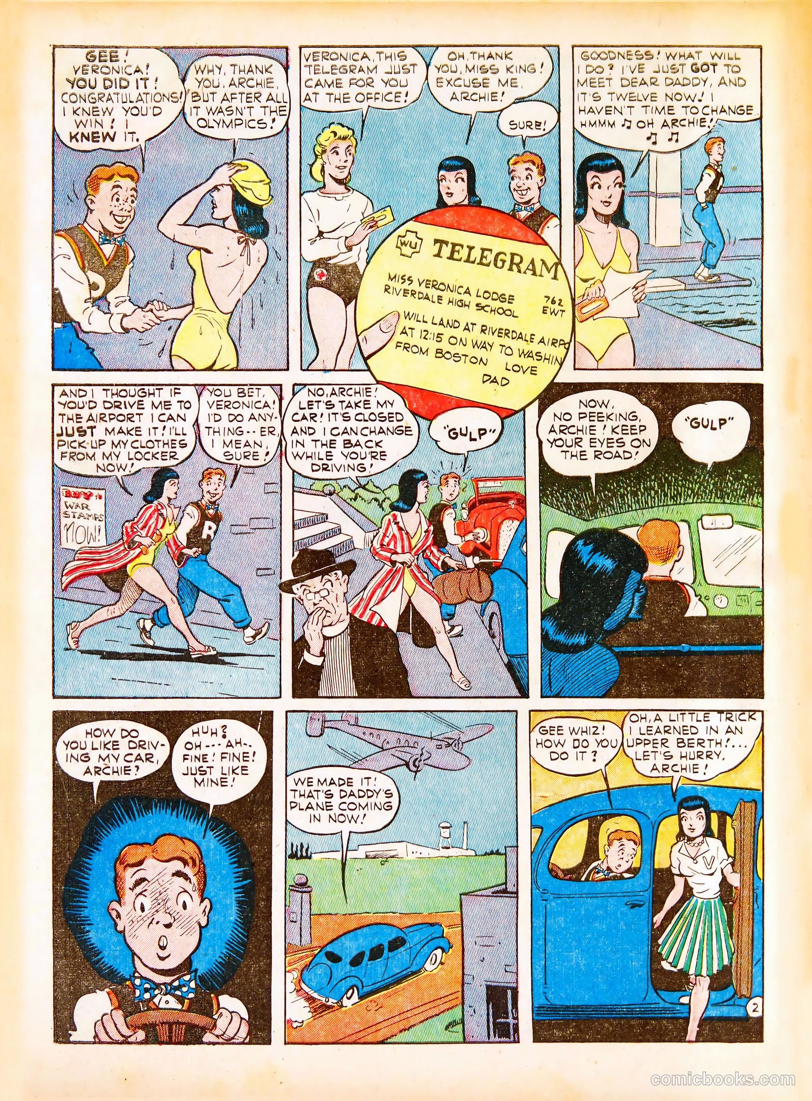 Pep Comics #31 (1942) — page 56 of 68