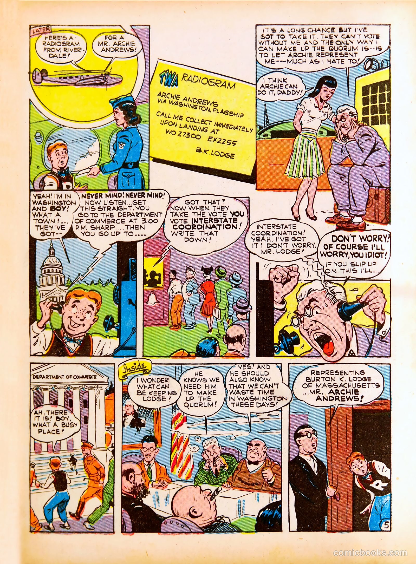 Pep Comics #31 (1942) — page 59 of 68