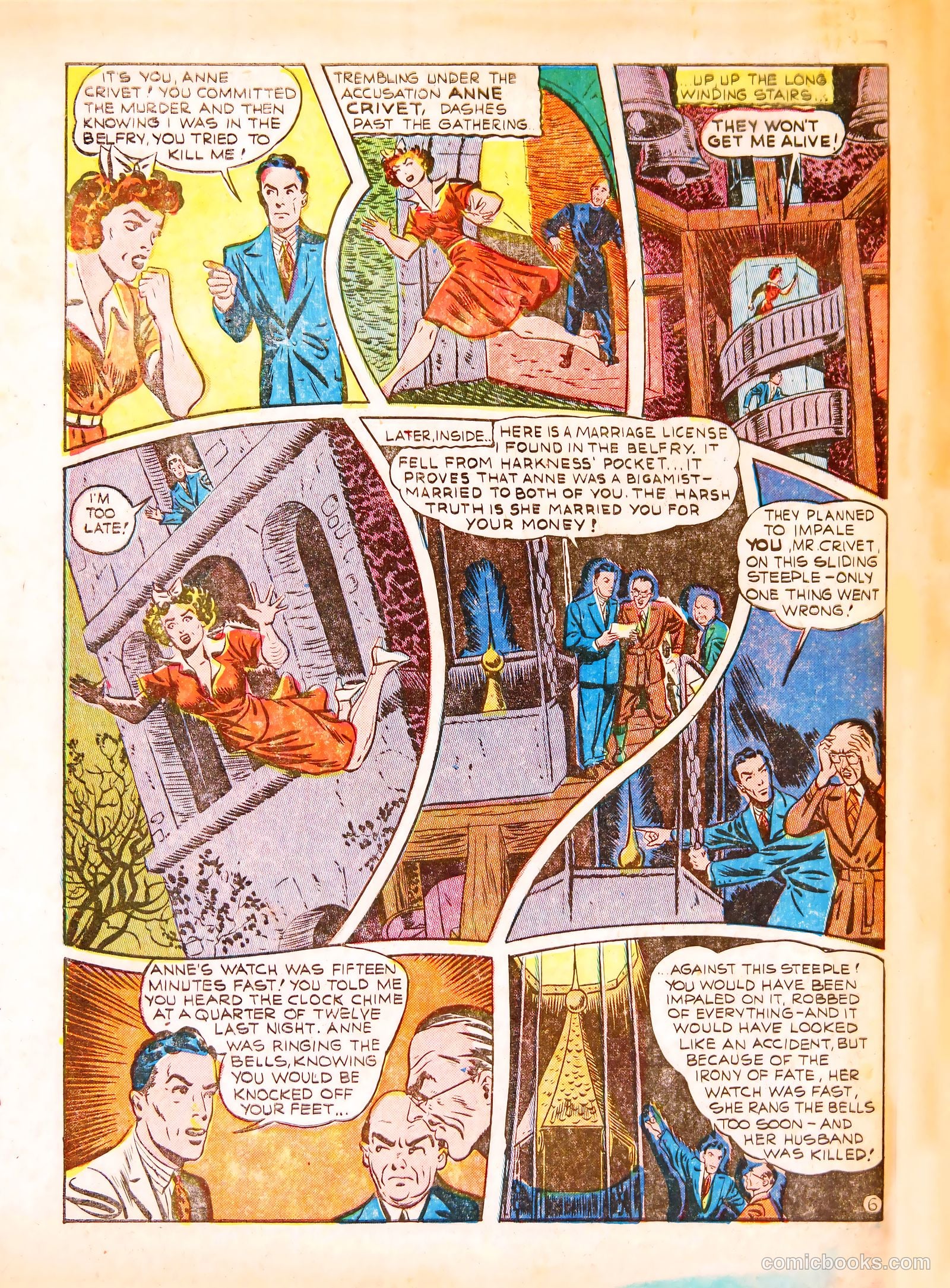 Pep Comics #31 (1942) — page 66 of 68