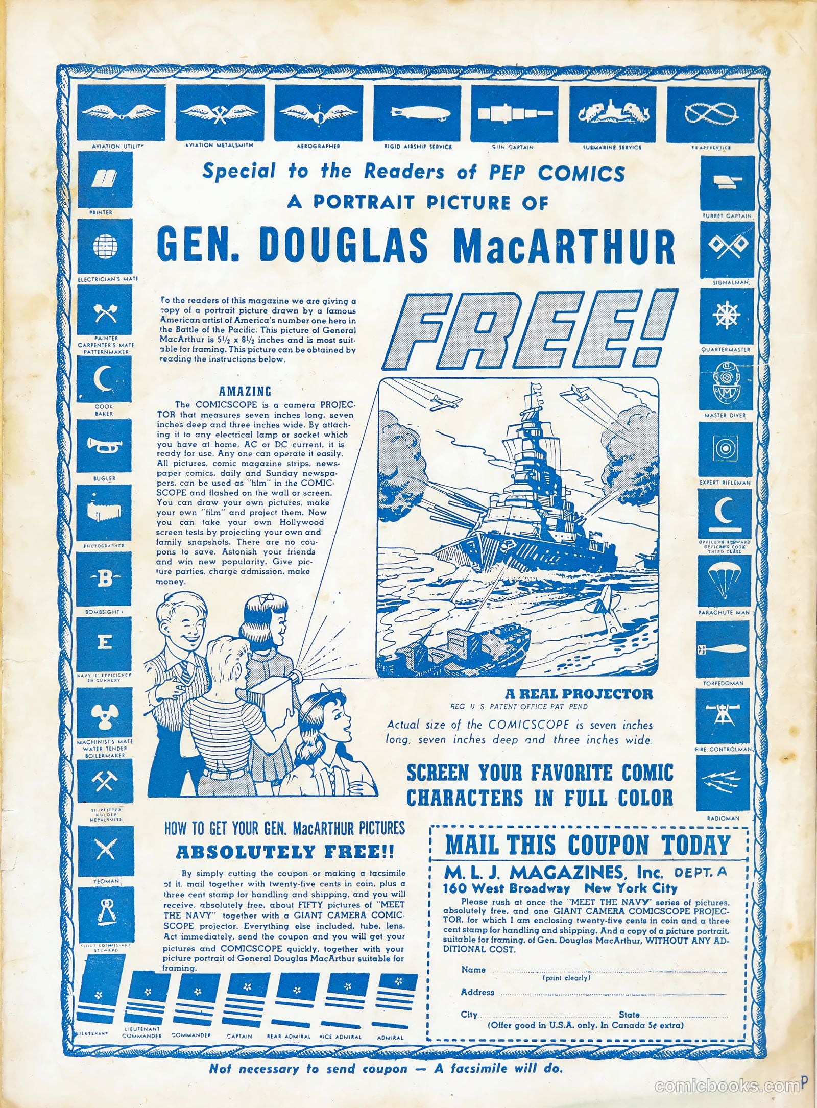 Pep Comics #31 (1942) — page 68 of 68