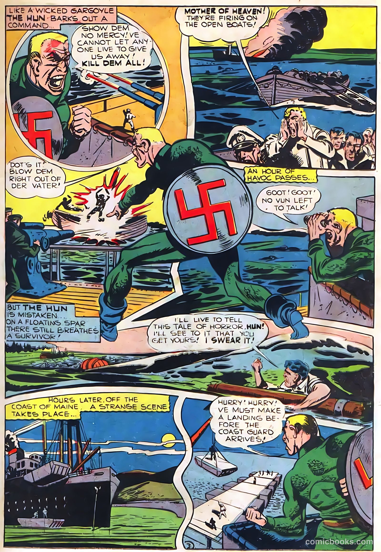 Pep Comics #32 (1942) — page 19 of 68