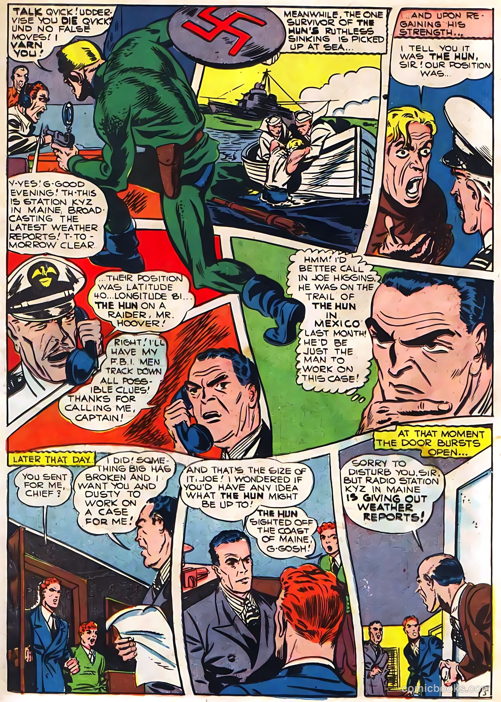 Pep Comics #32 (1942) — page 21 of 68