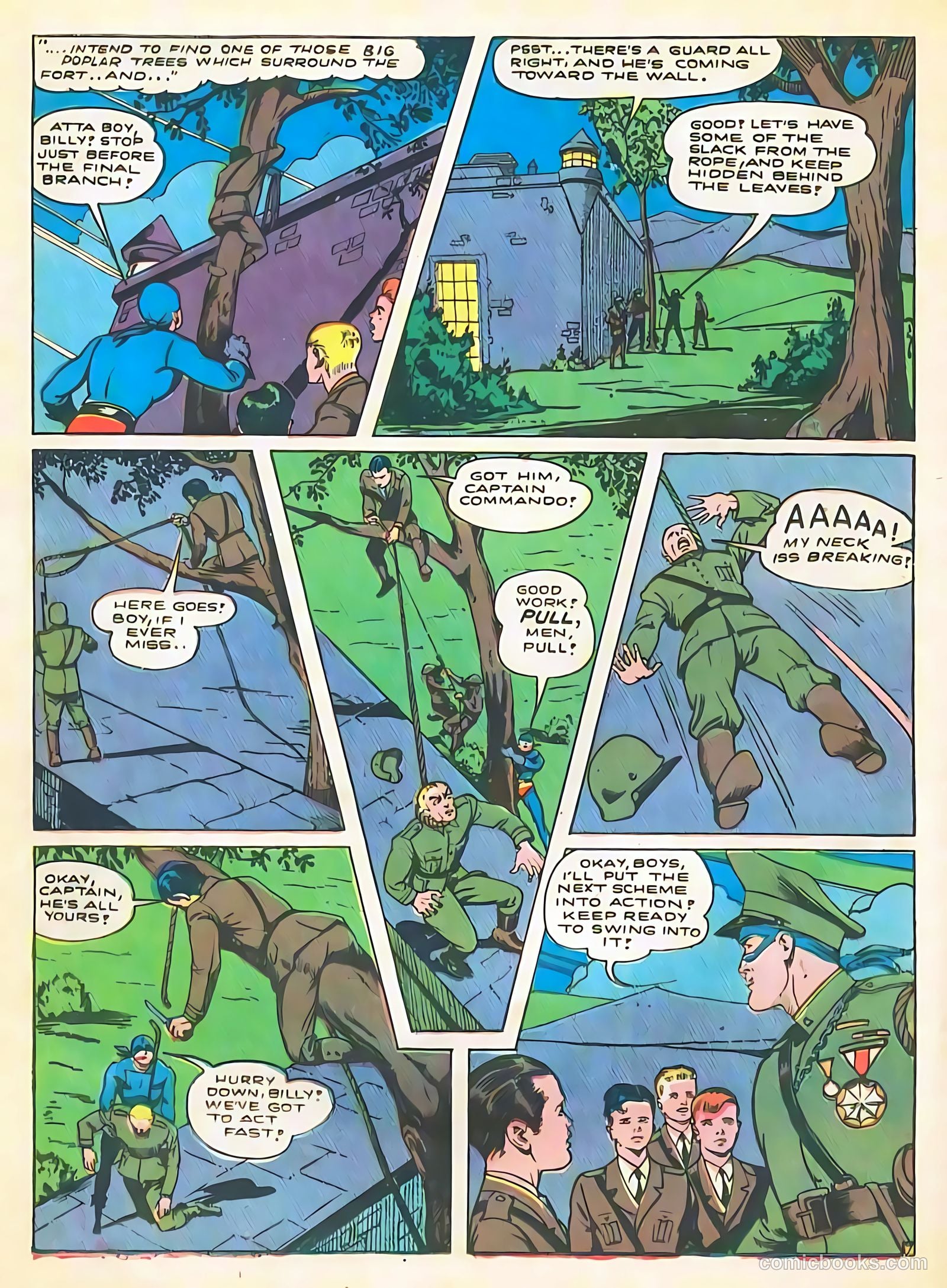 Pep Comics #32 (1942) — page 36 of 68
