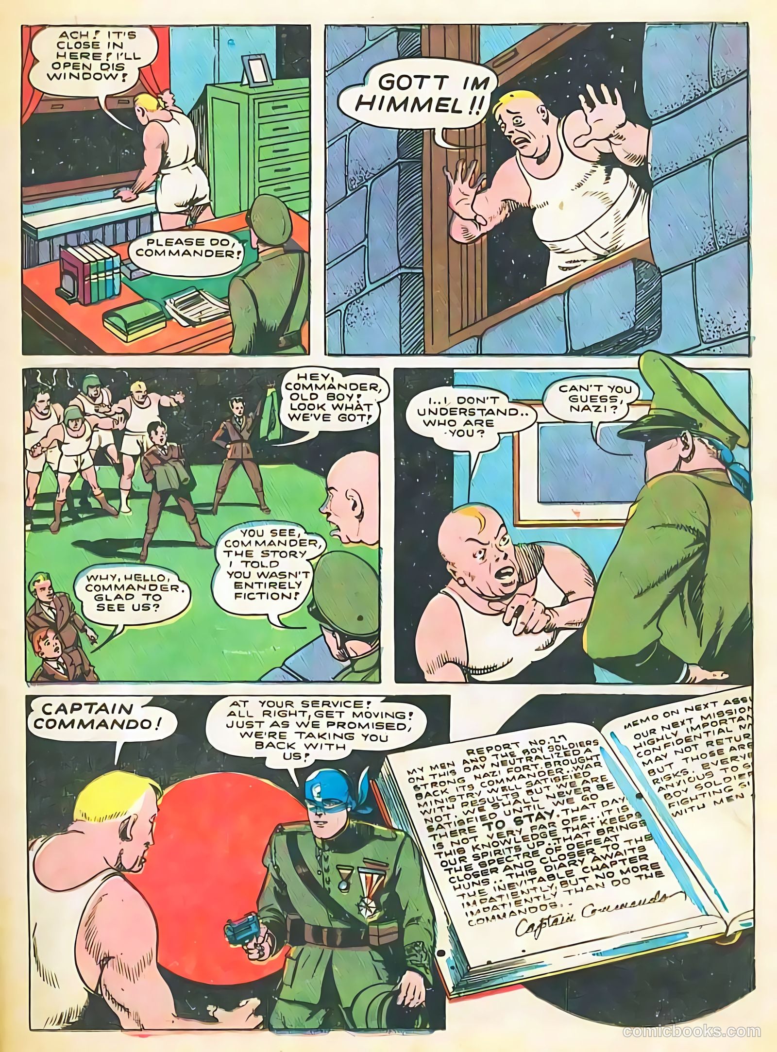 Pep Comics #32 (1942) — page 39 of 68