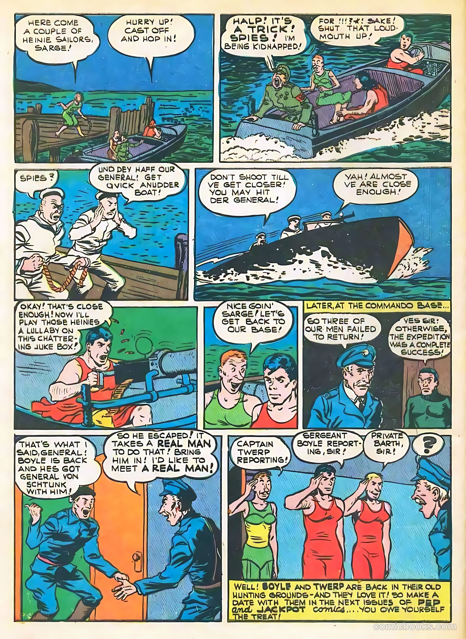Pep Comics #32 (1942) — page 54 of 68