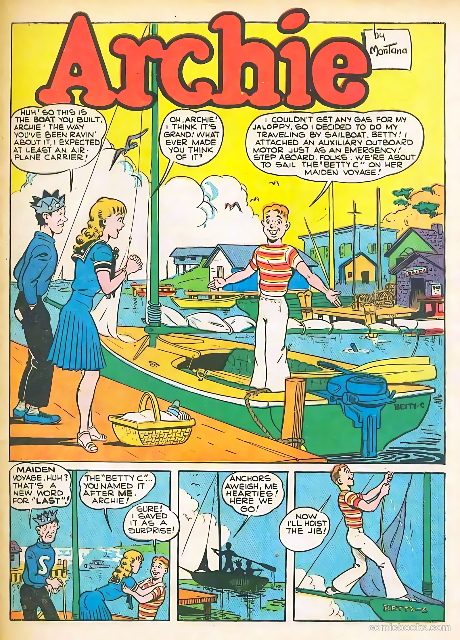Pep Comics #32 (1942) — page 55 of 68