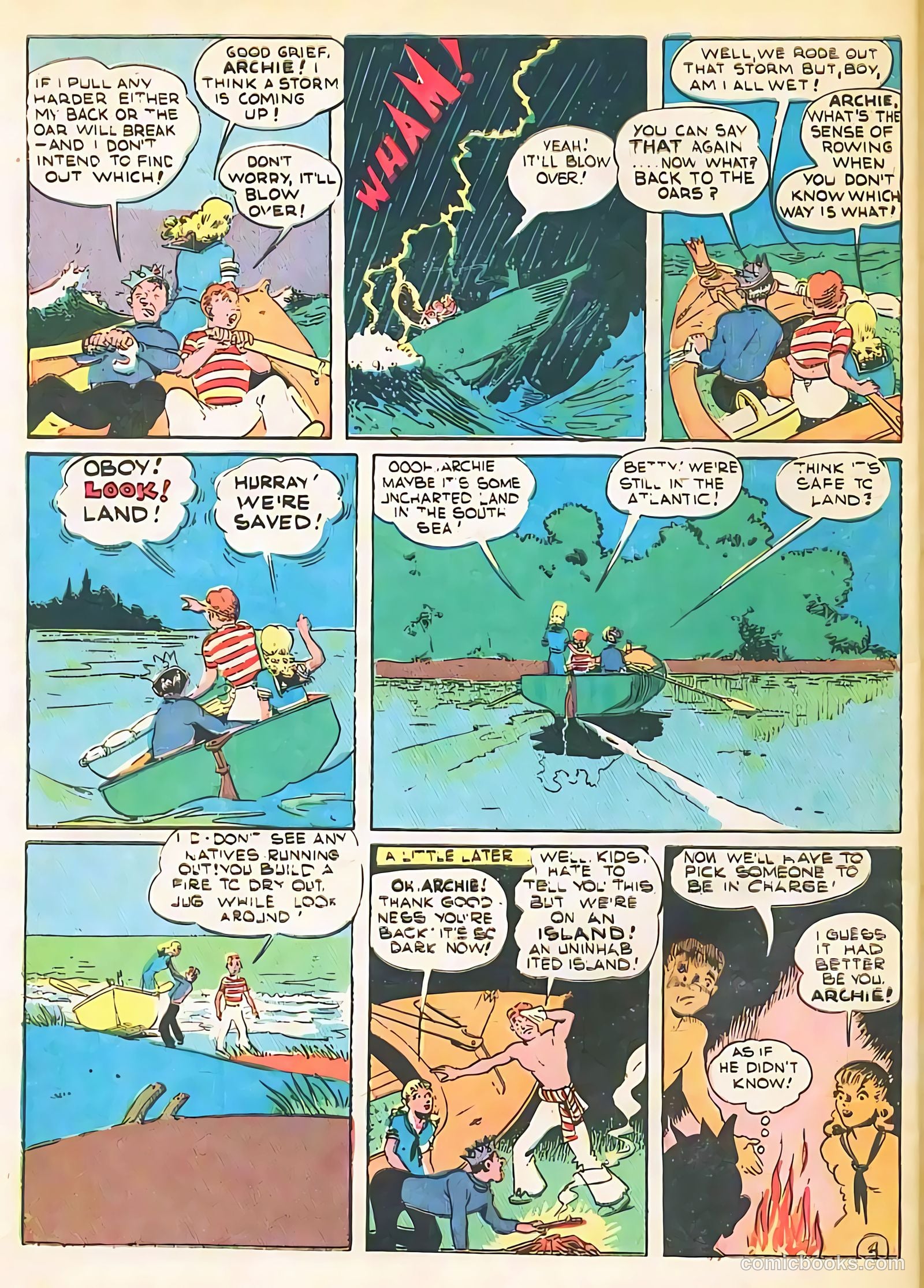 Pep Comics #32 (1942) — page 58 of 68