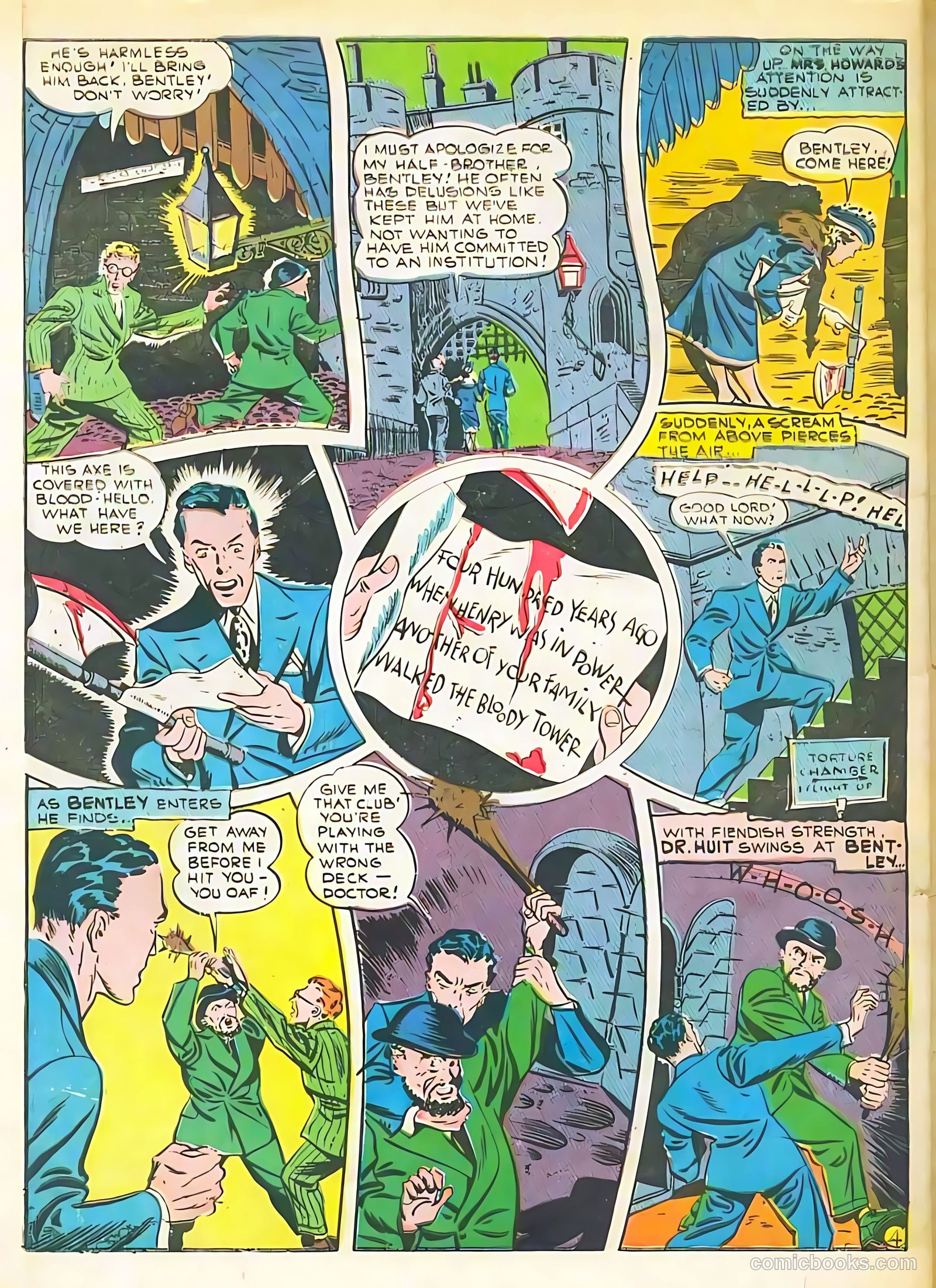 Pep Comics #32 (1942) — page 64 of 68