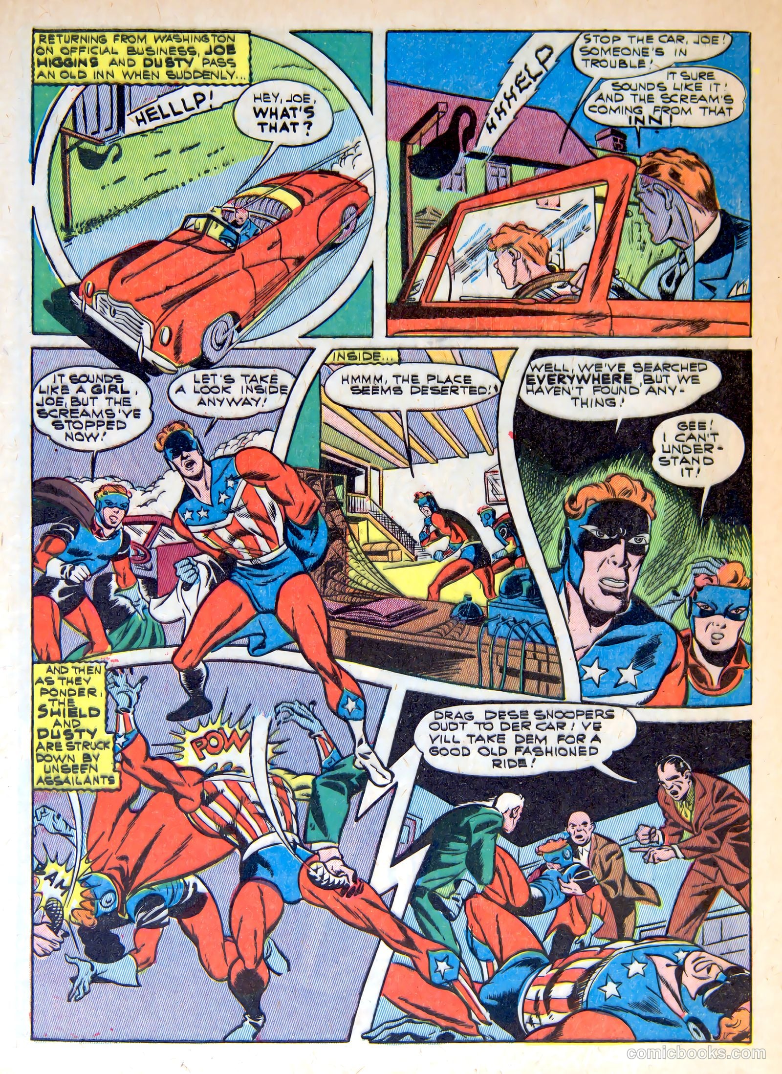 Pep Comics #33 (1942) — page 4 of 68