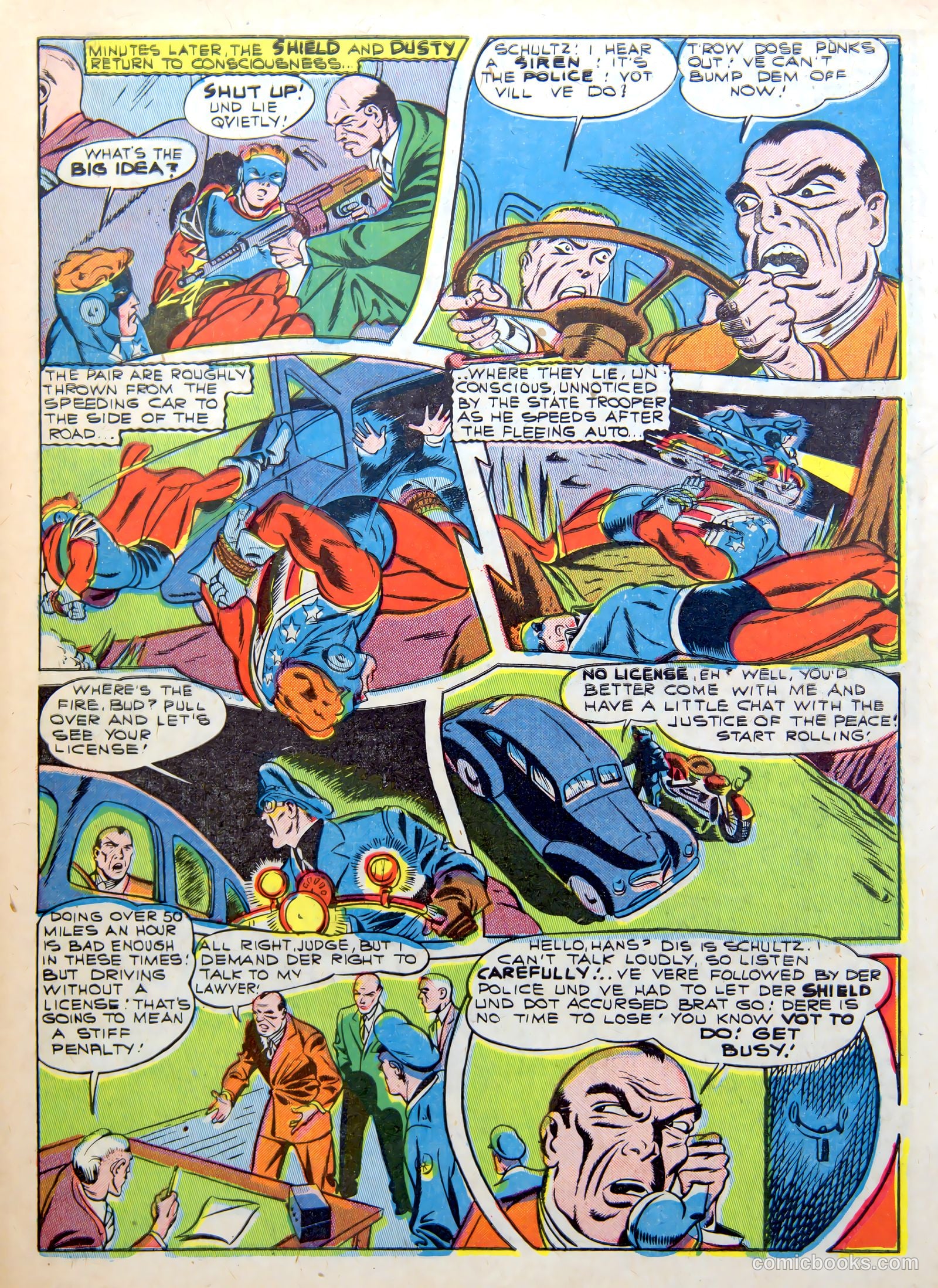 Pep Comics #33 (1942) — page 5 of 68