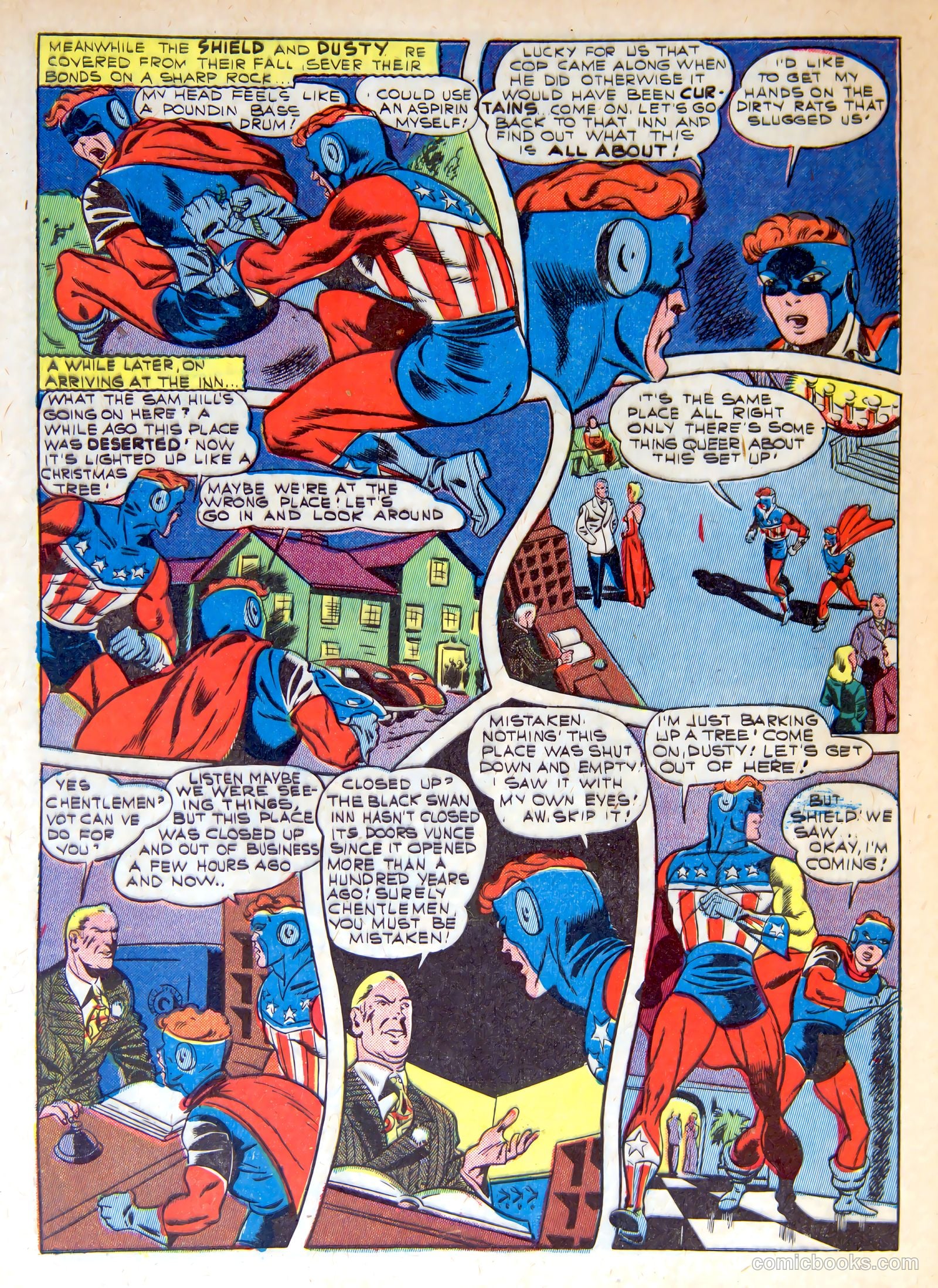 Pep Comics #33 (1942) — page 6 of 68