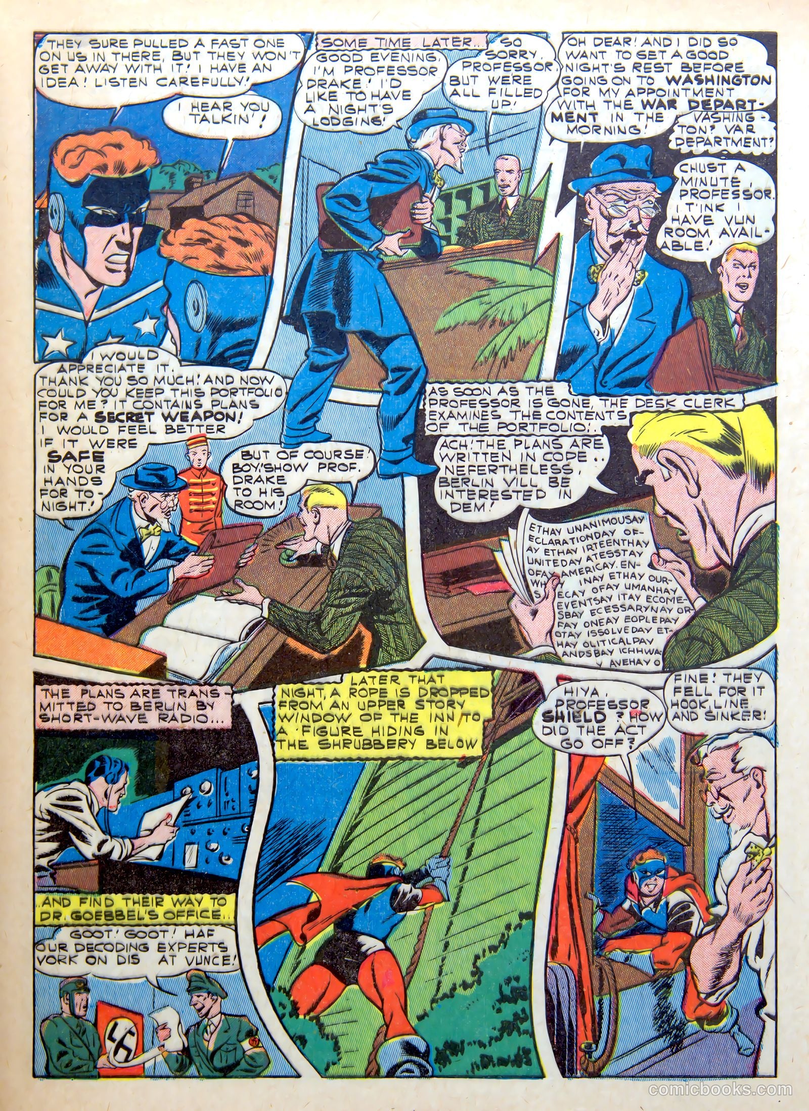 Pep Comics #33 (1942) — page 7 of 68