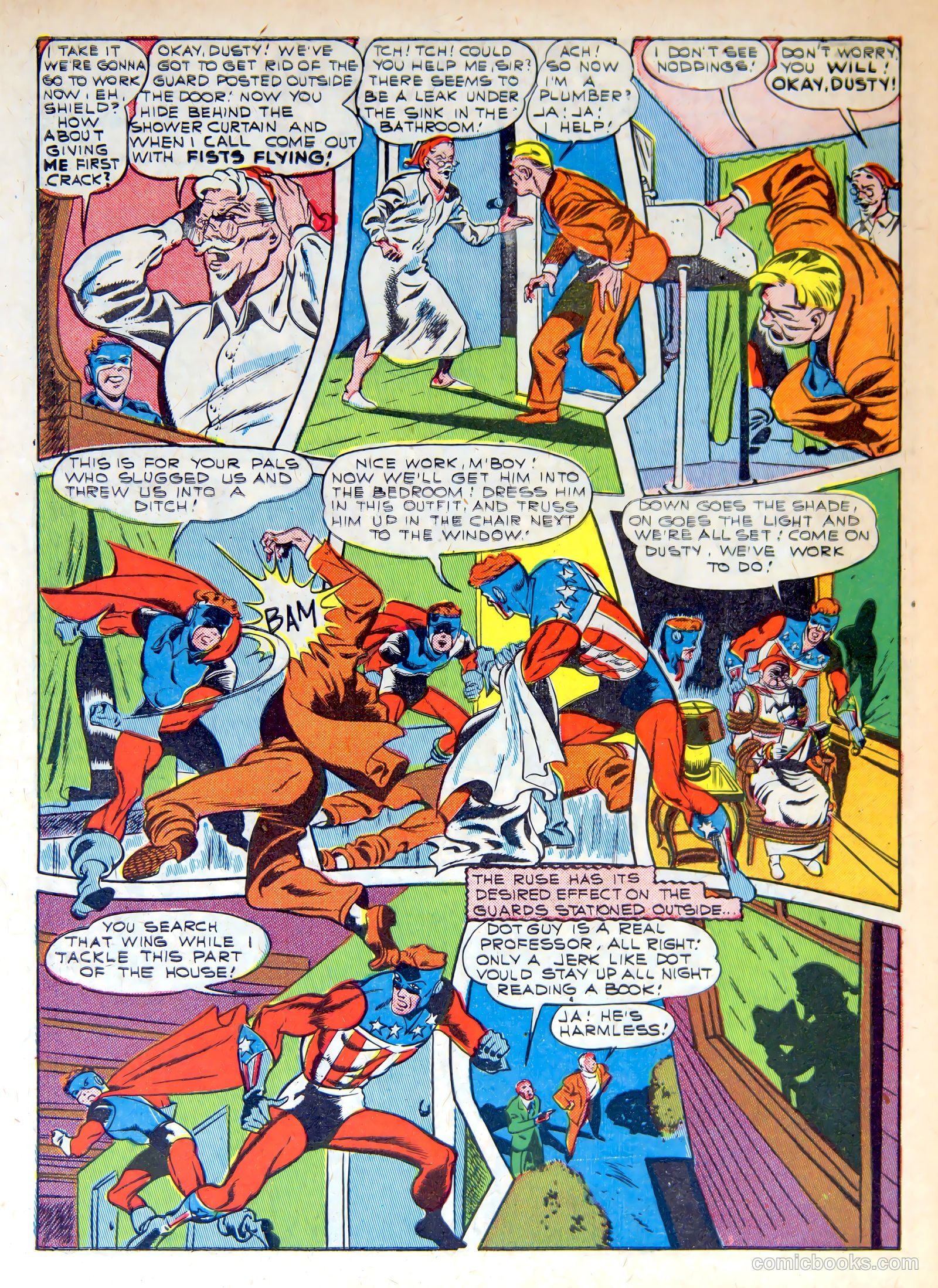 Pep Comics #33 (1942) — page 8 of 68