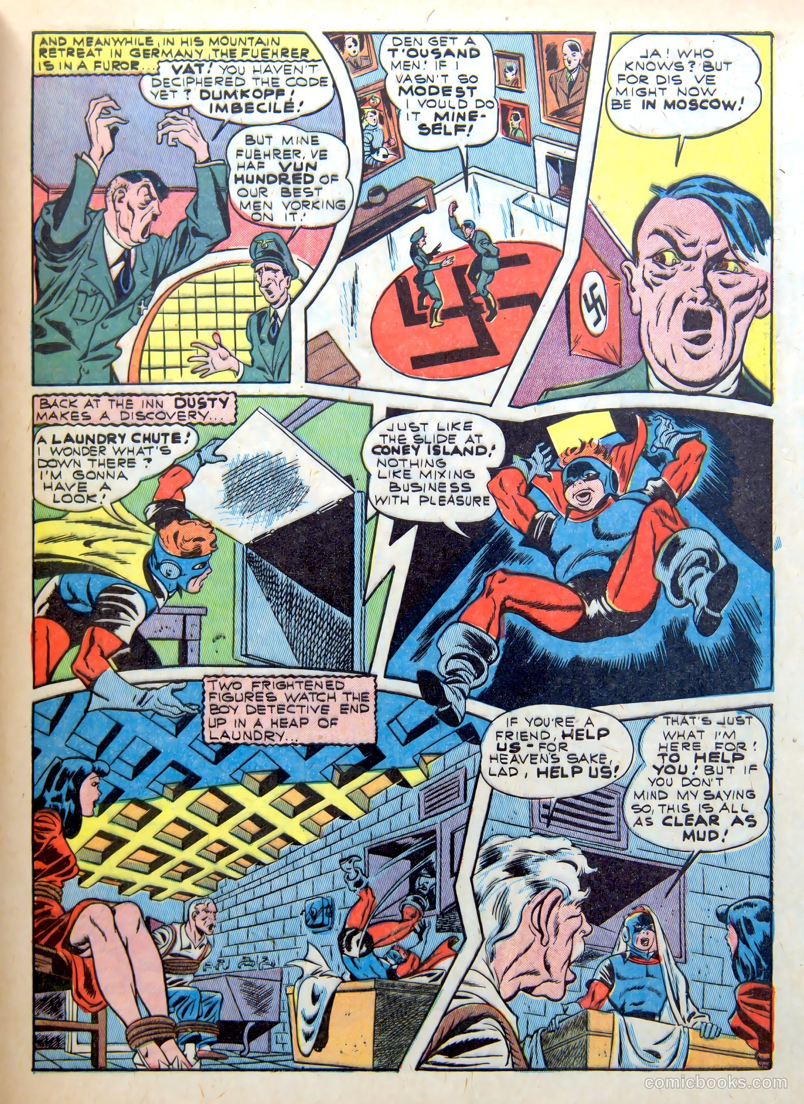 Pep Comics #33 (1942) — page 9 of 68