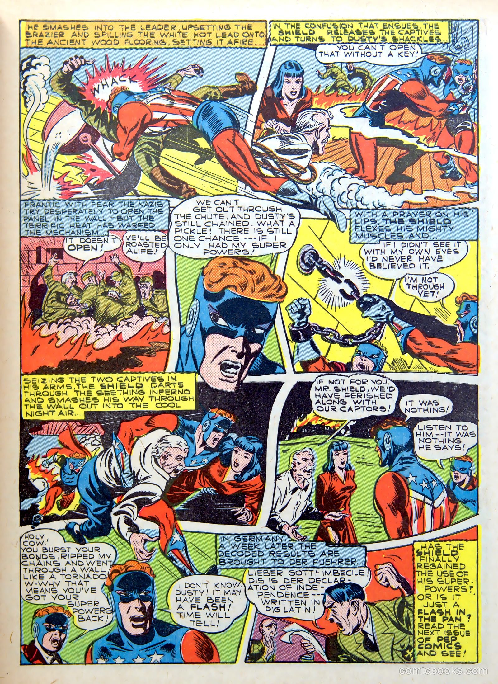Pep Comics #33 (1942) — page 13 of 68