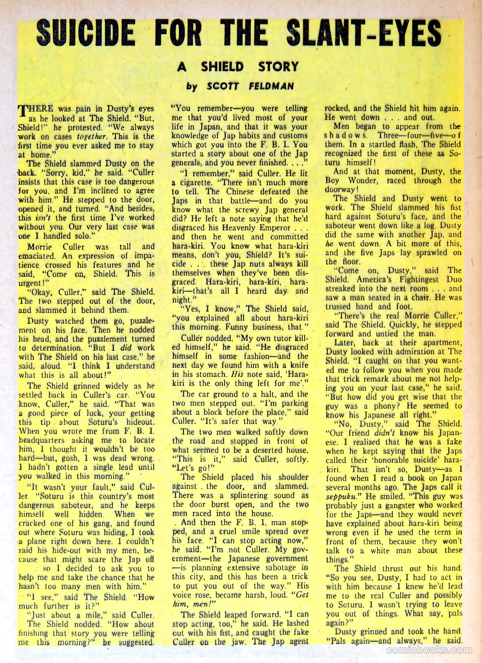 Pep Comics #33 (1942) — page 14 of 68
