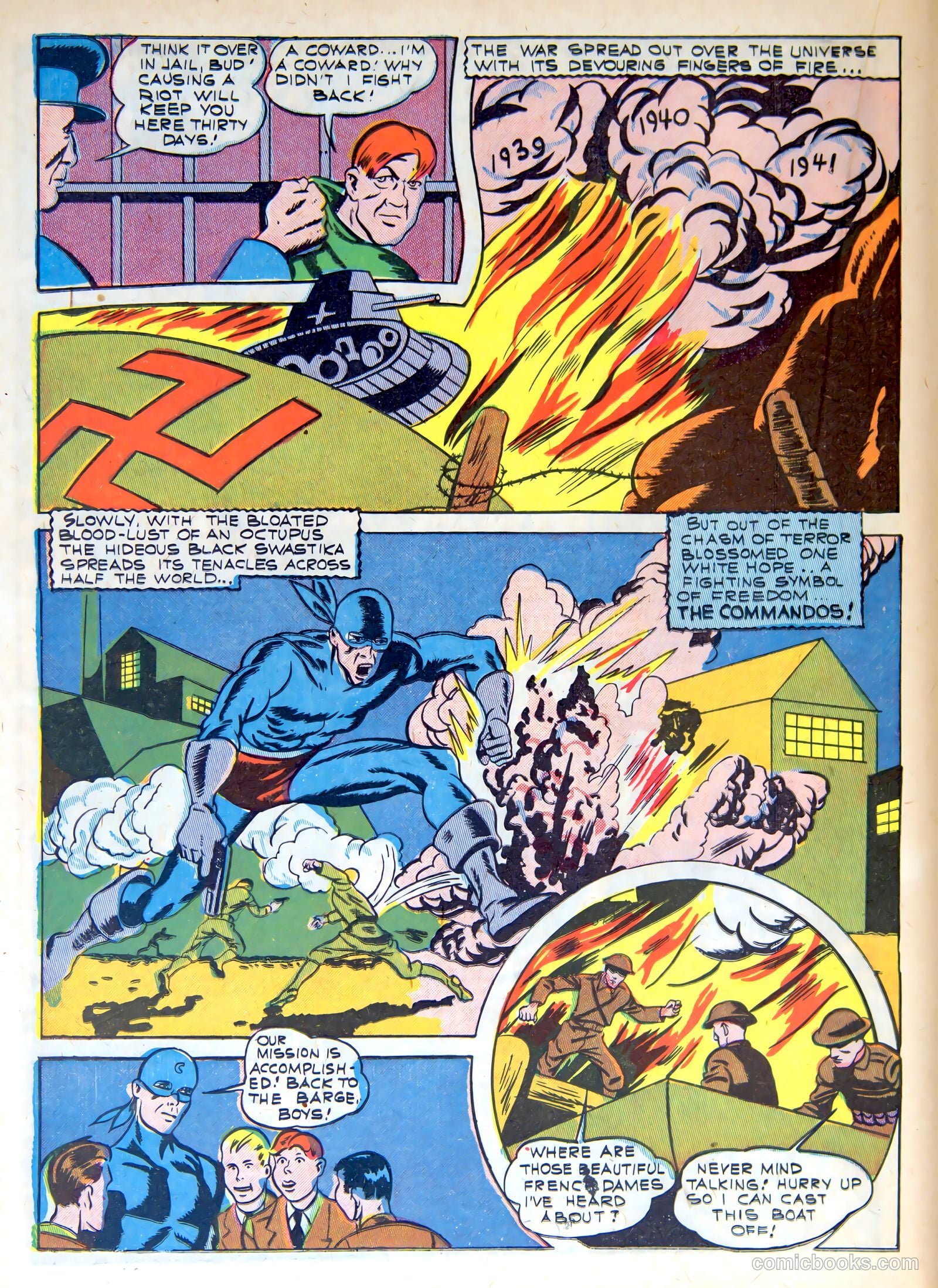 Pep Comics #33 (1942) — page 32 of 68