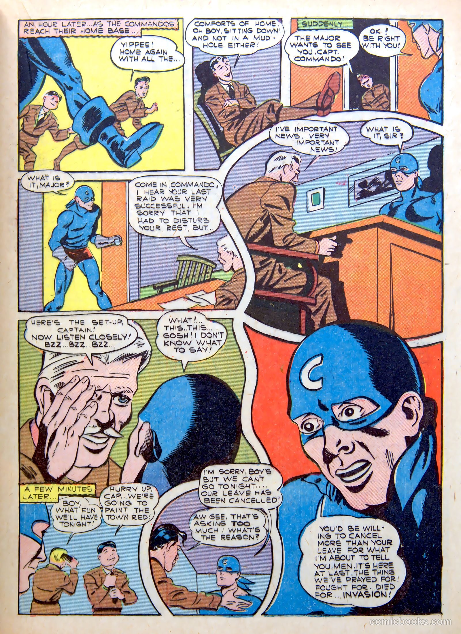 Pep Comics #33 (1942) — page 33 of 68
