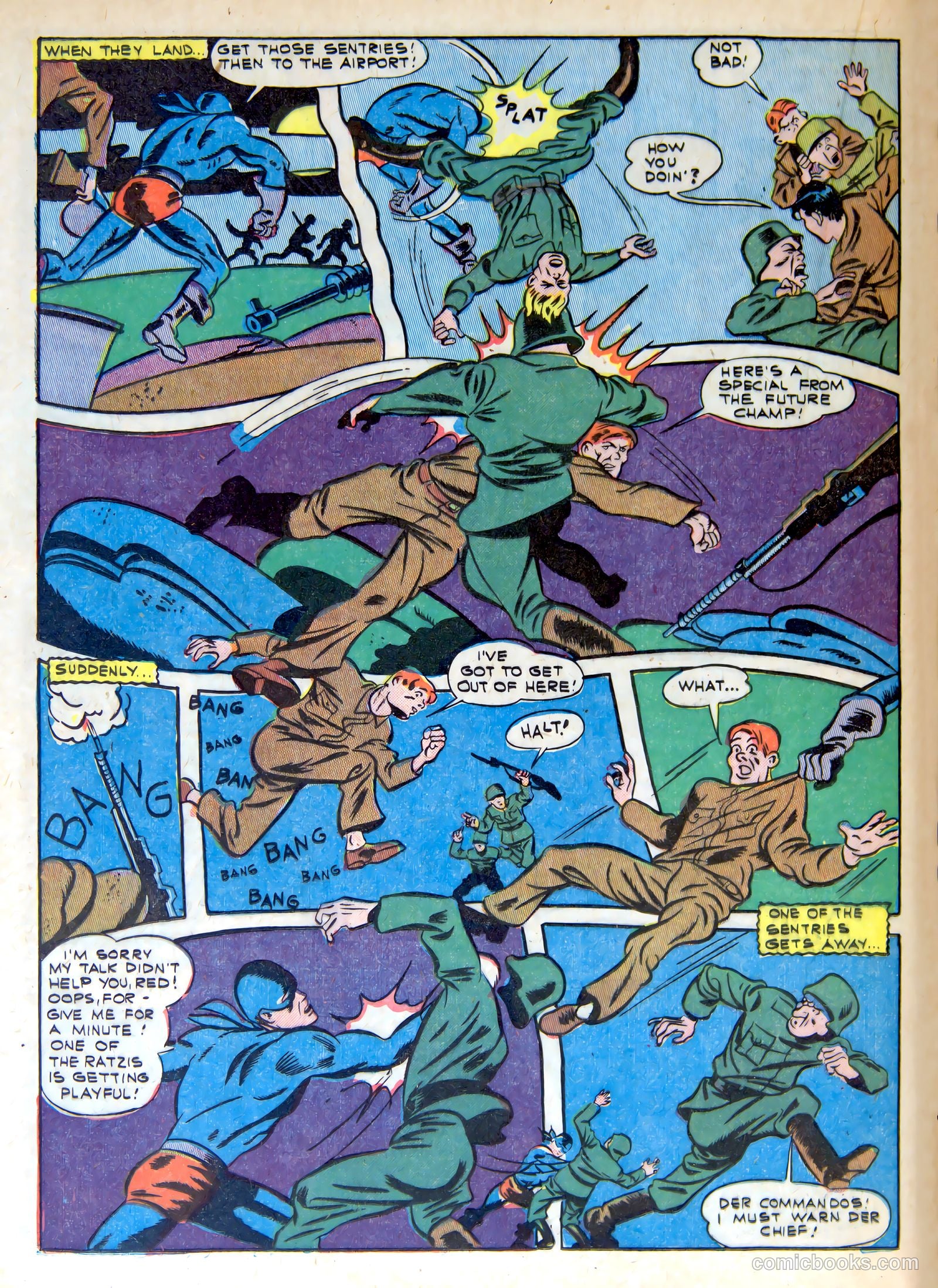 Pep Comics #33 (1942) — page 36 of 68