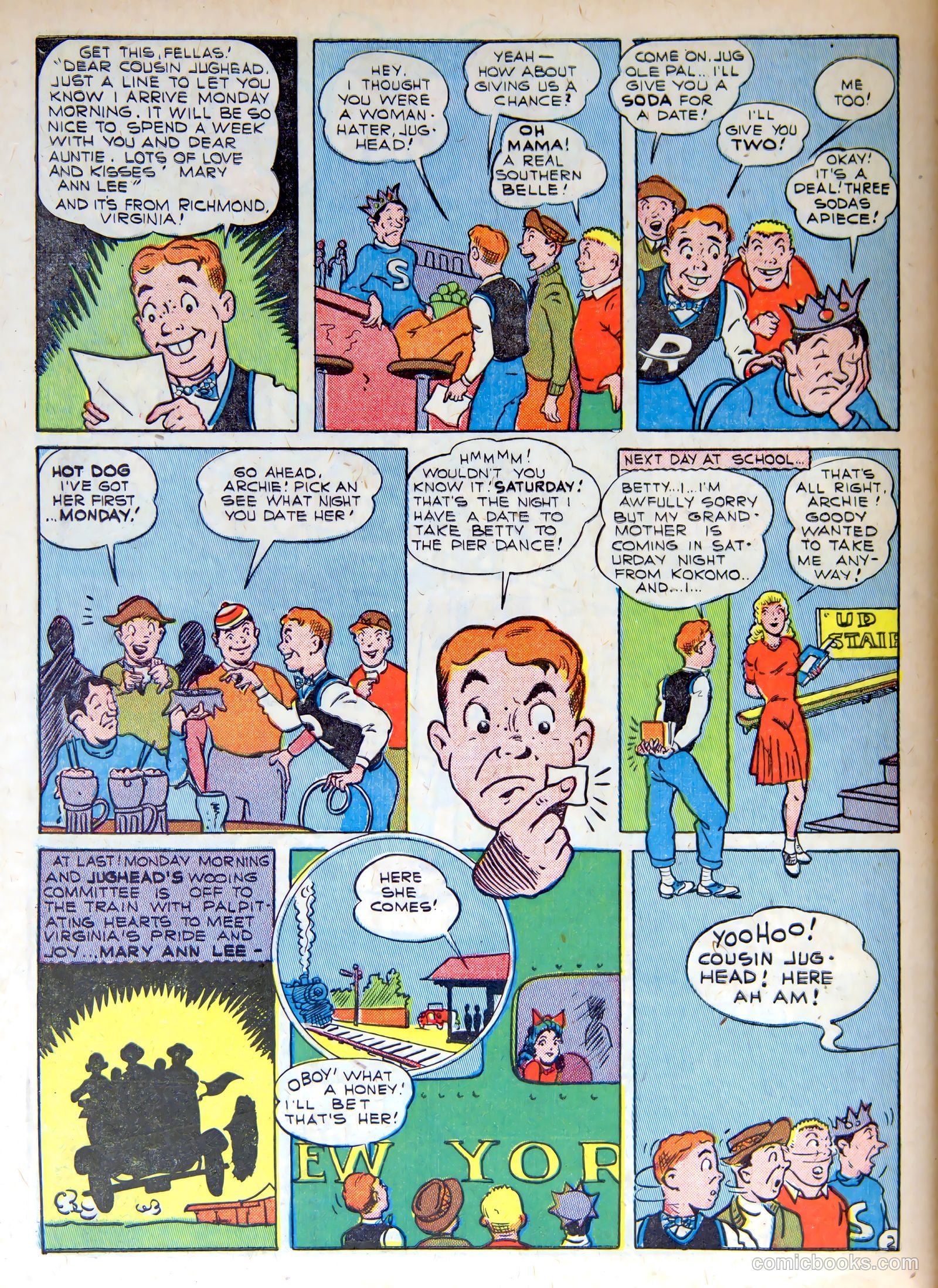 Pep Comics #33 (1942) — page 56 of 68