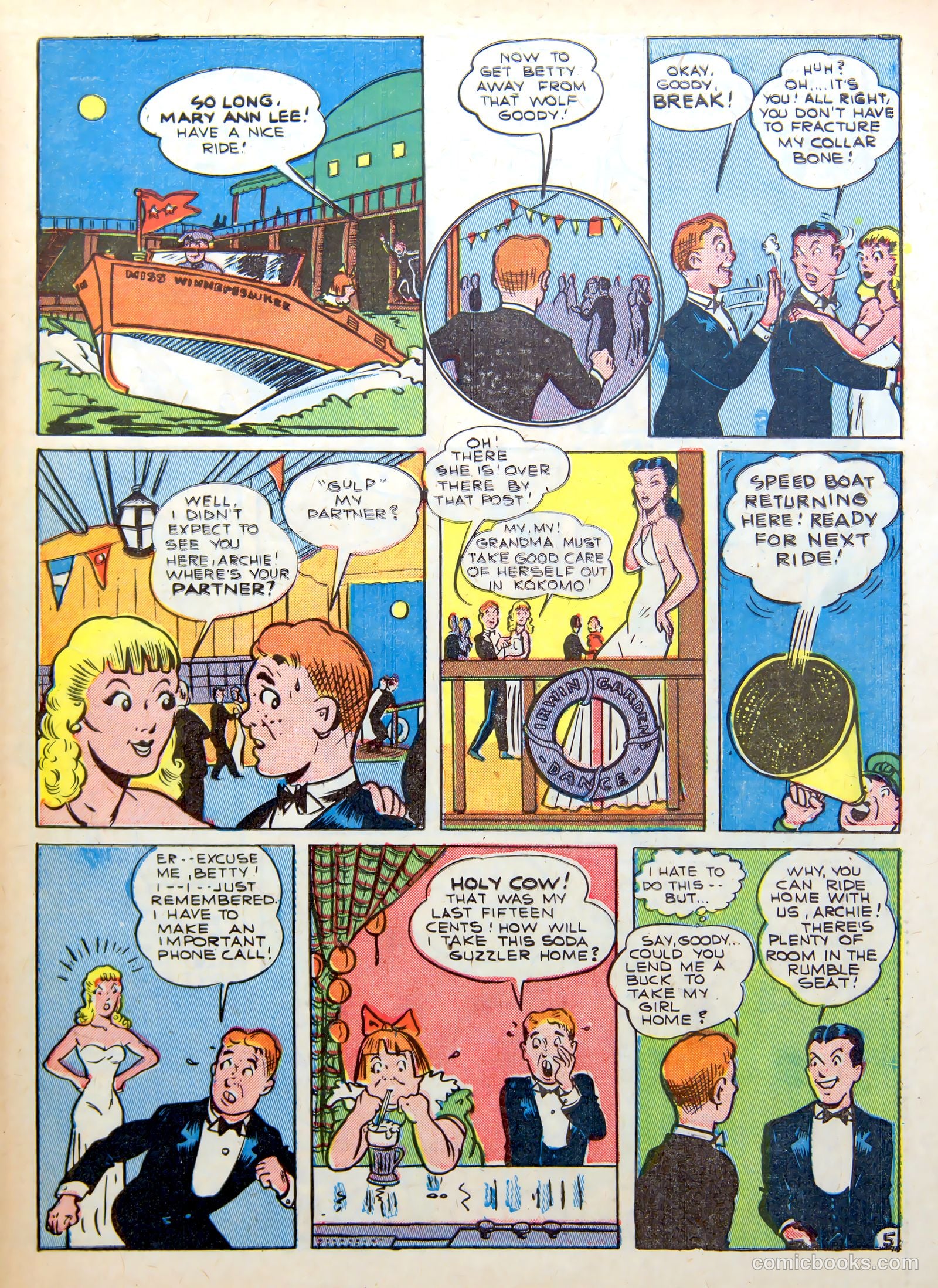 Pep Comics #33 (1942) — page 59 of 68
