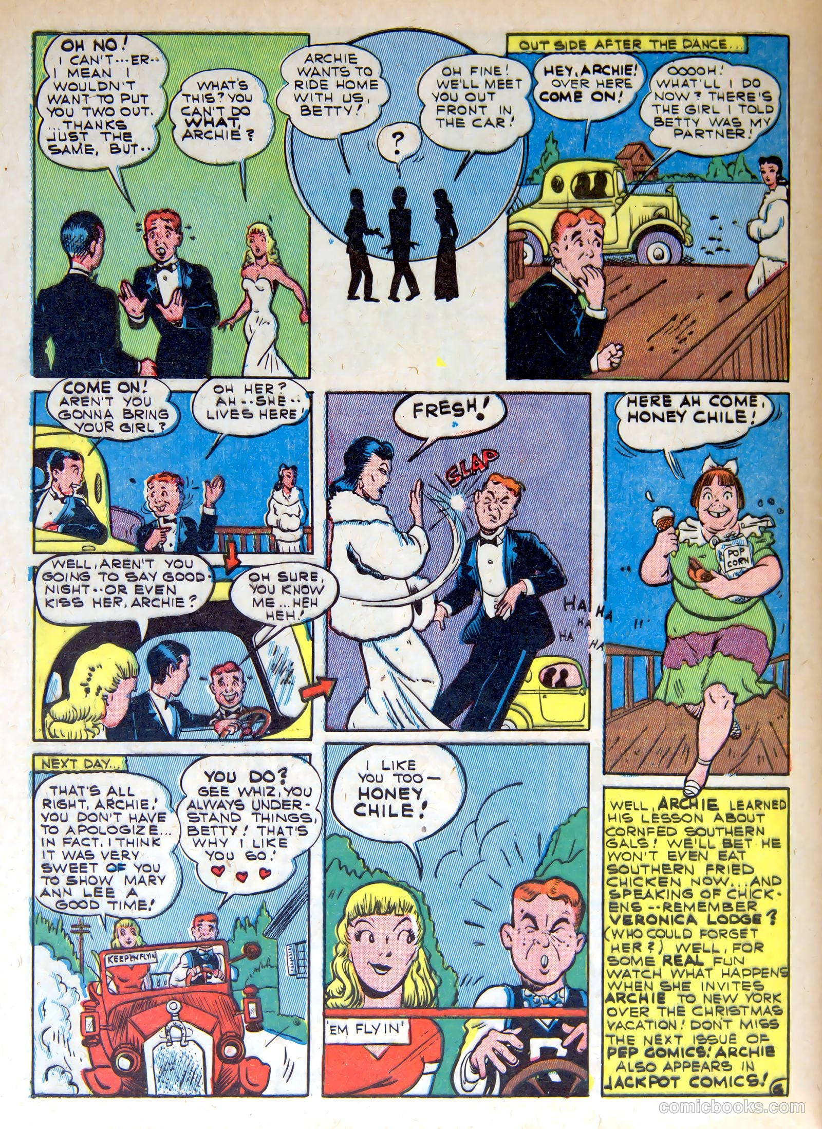 Pep Comics #33 (1942) — page 60 of 68