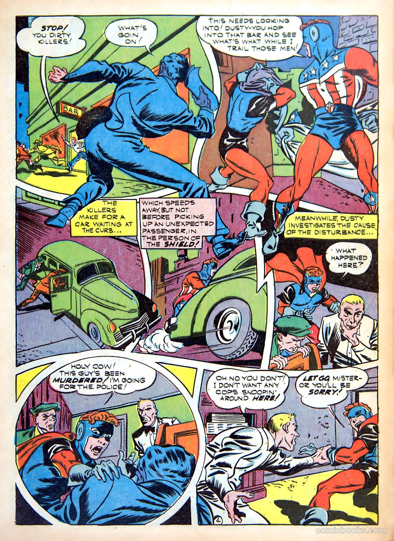 Pep Comics #35 (1943) — page 6 of 68