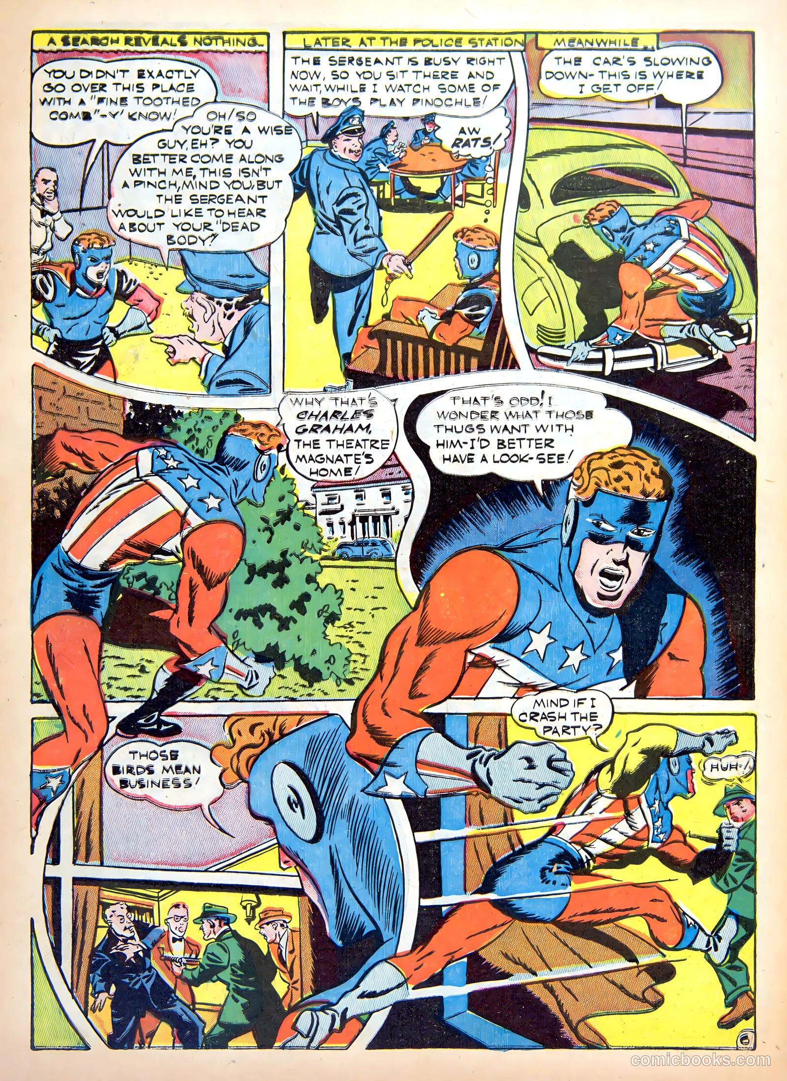 Pep Comics #35 (1943) — page 8 of 68
