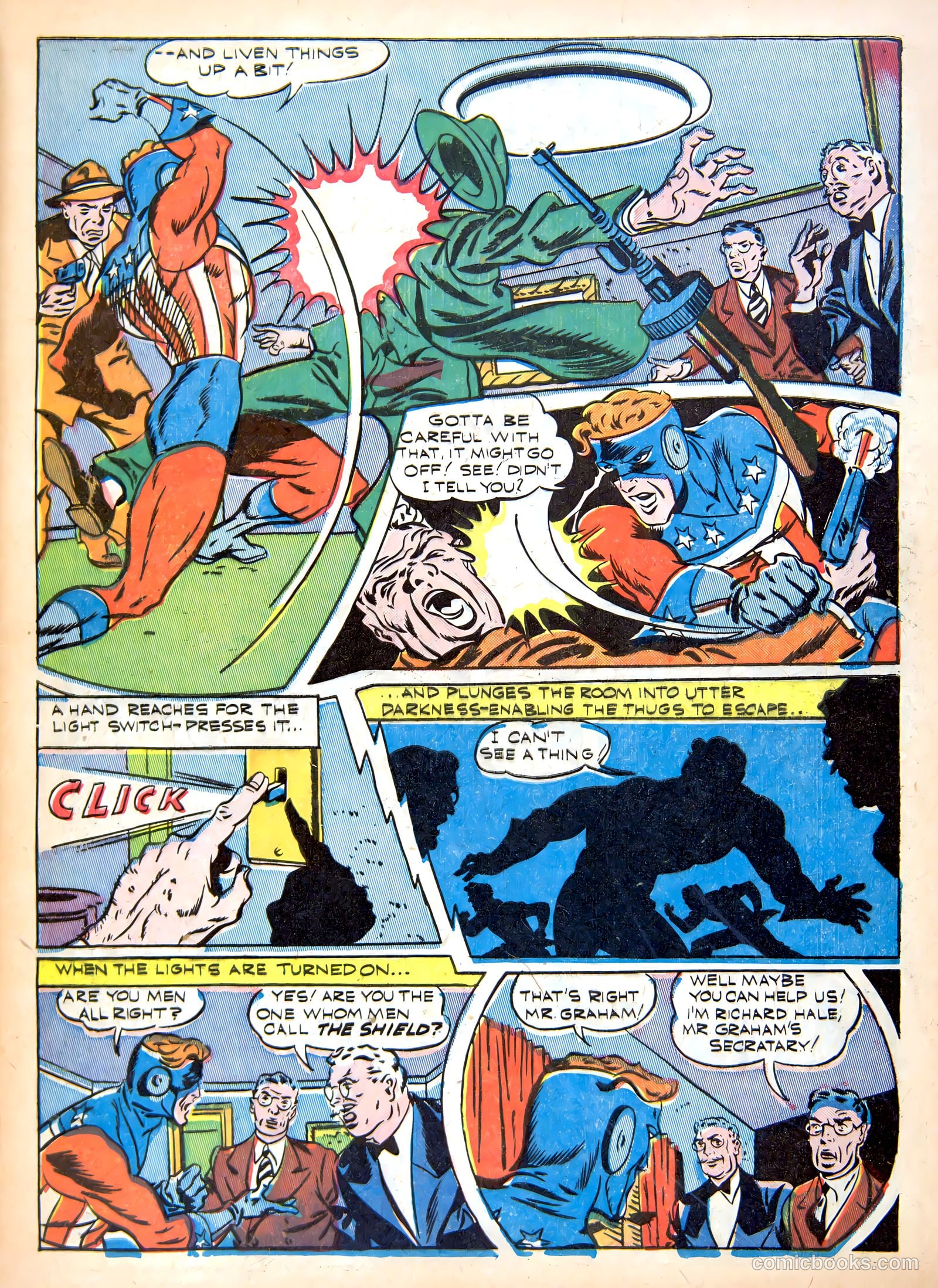 Pep Comics #35 (1943) — page 9 of 68