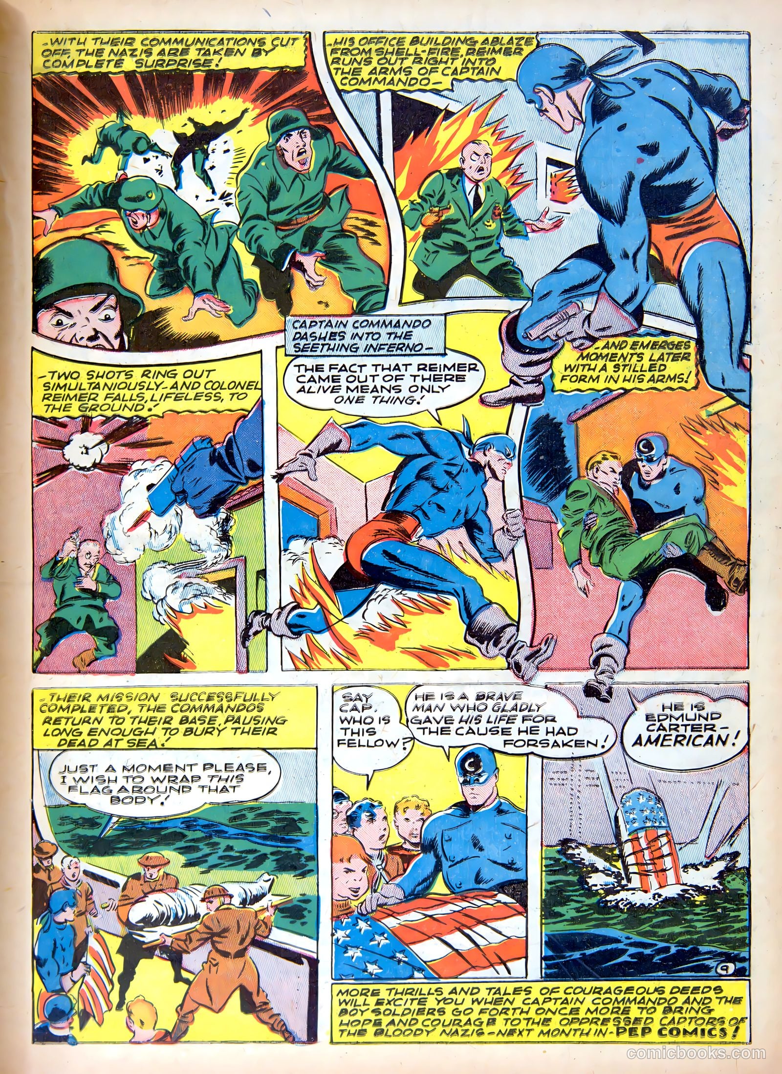 Pep Comics #35 (1943) — page 35 of 68