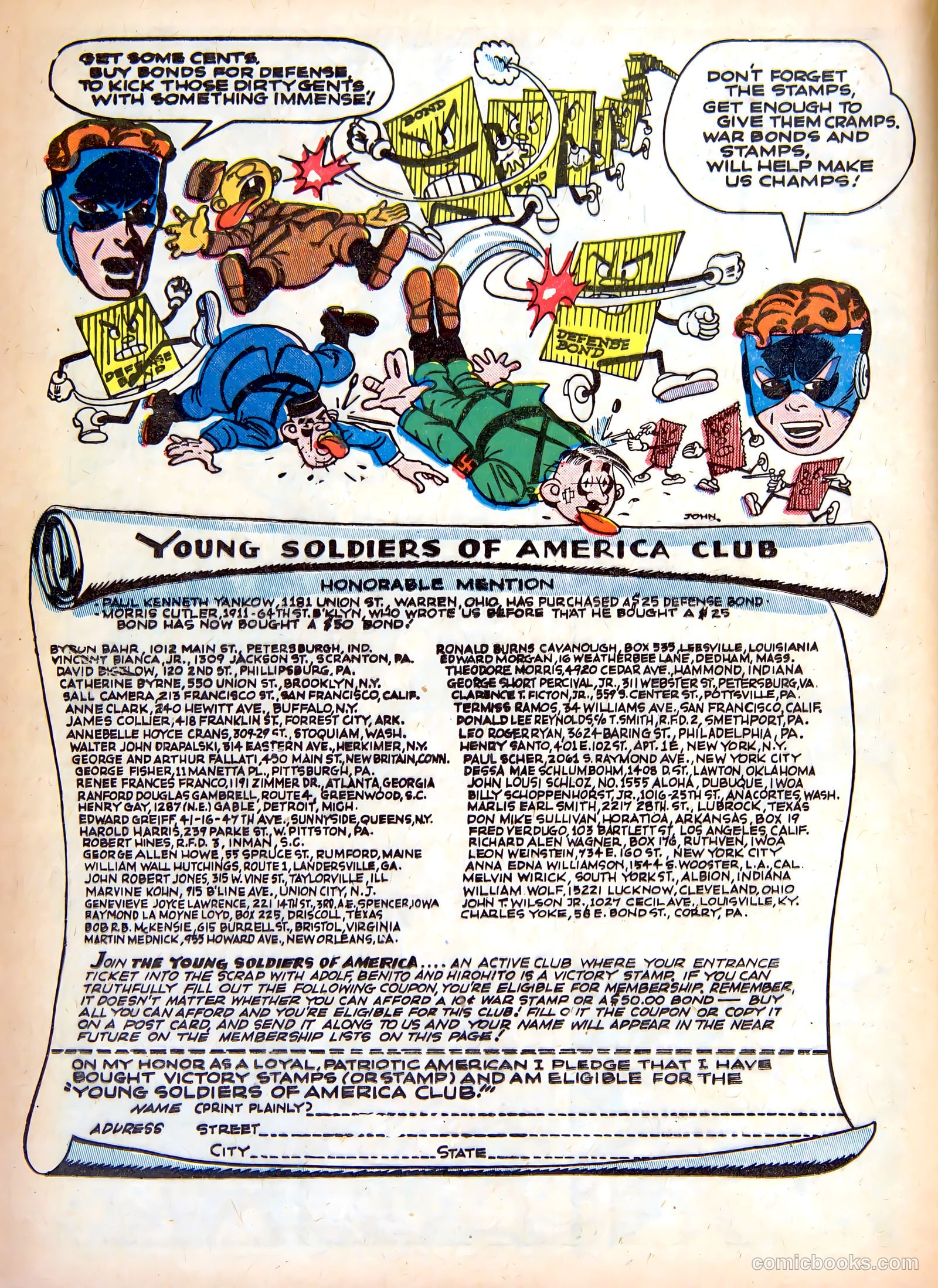 Pep Comics #35 (1943) — page 36 of 68