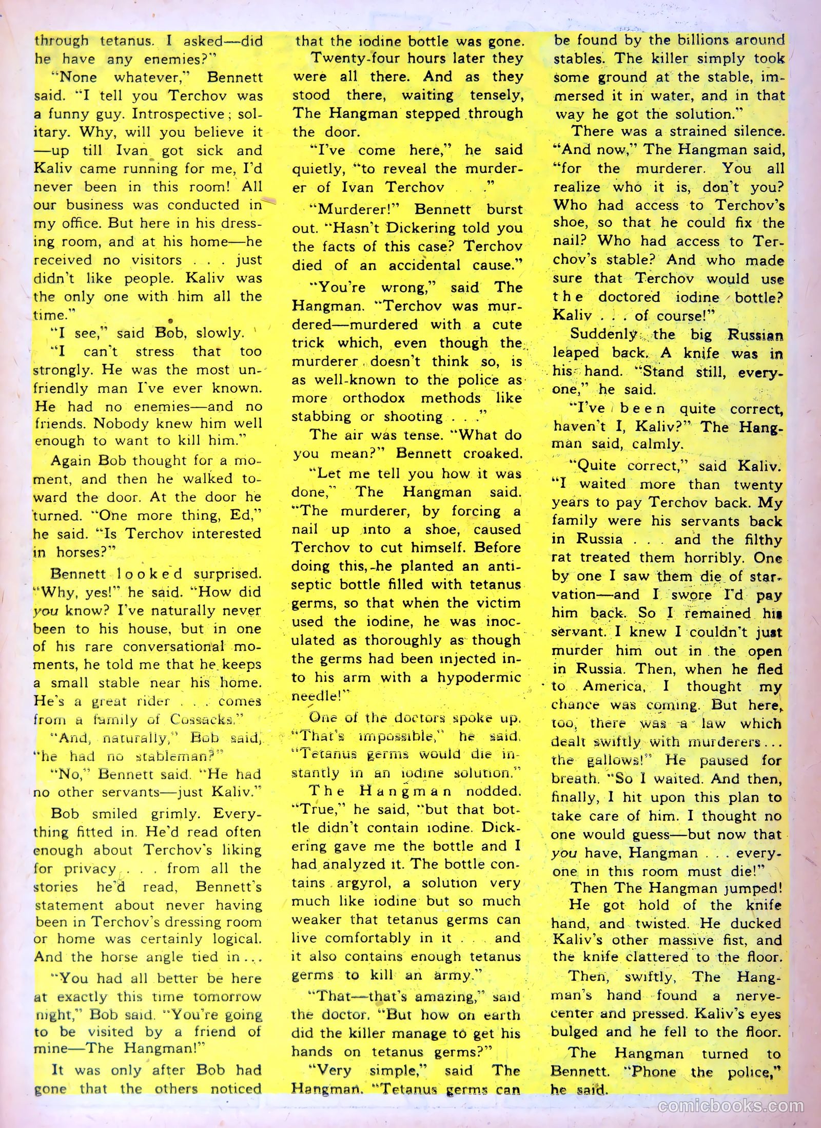 Pep Comics #35 (1943) — page 45 of 68