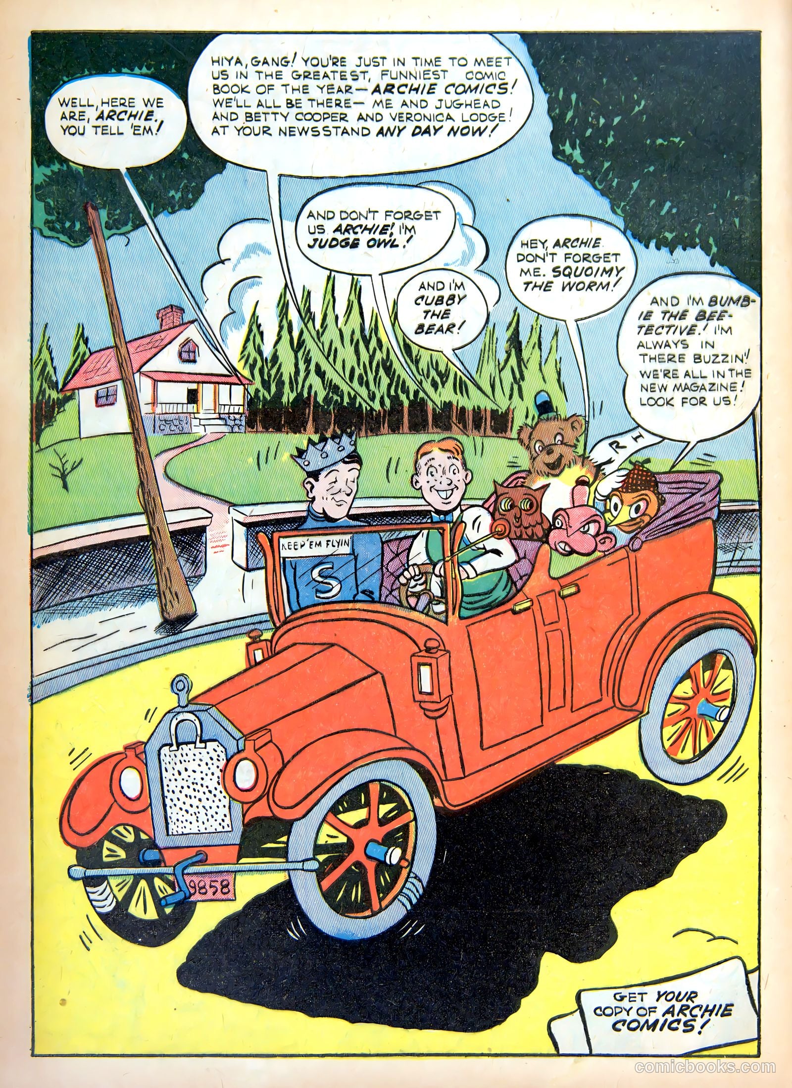 Pep Comics #35 (1943) — page 54 of 68