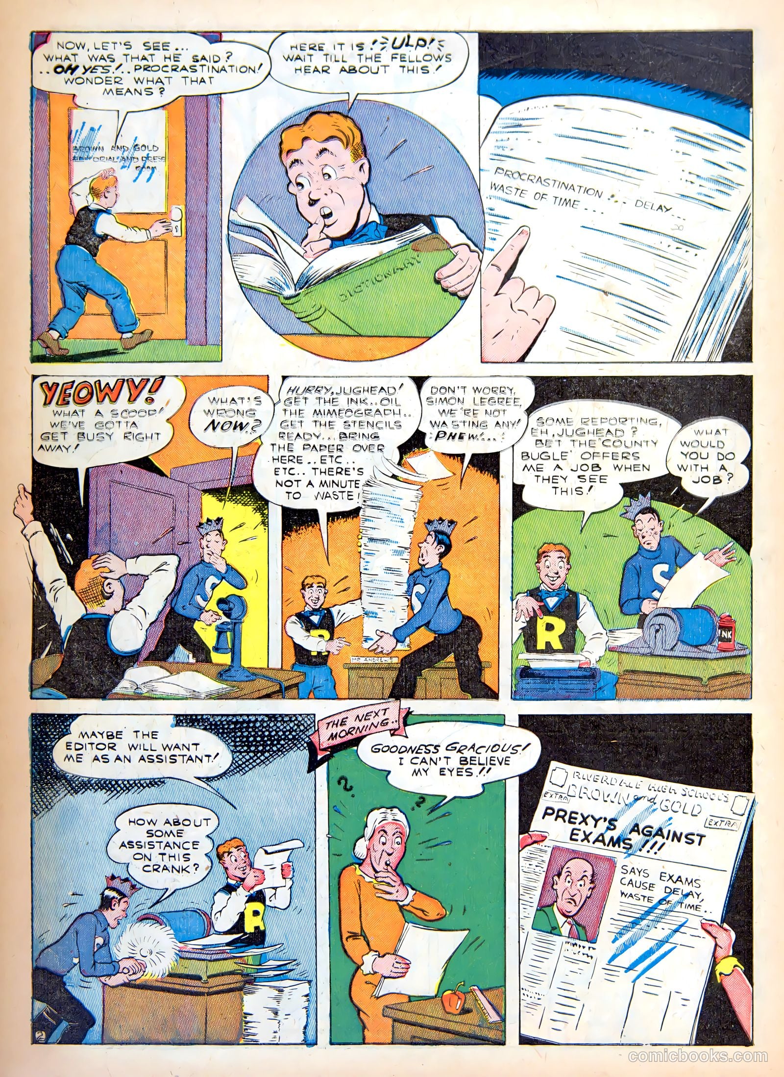 Pep Comics #35 (1943) — page 56 of 68