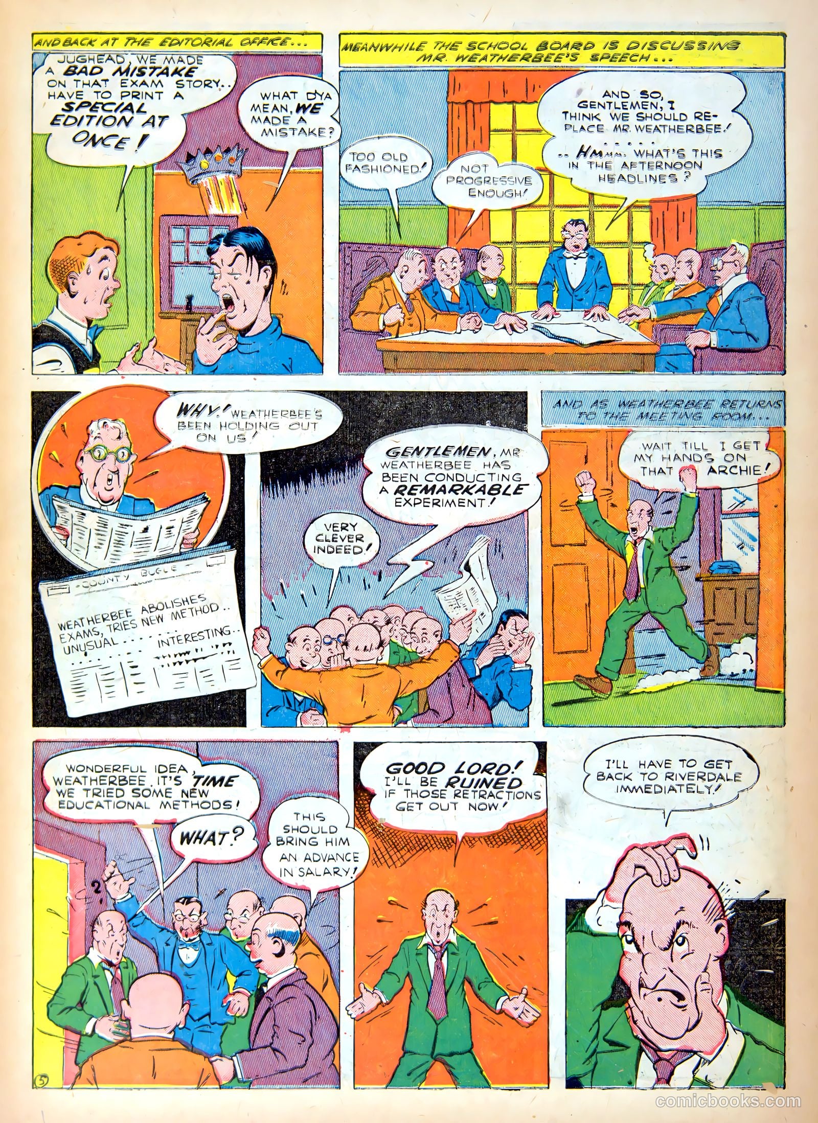 Pep Comics #35 (1943) — page 59 of 68