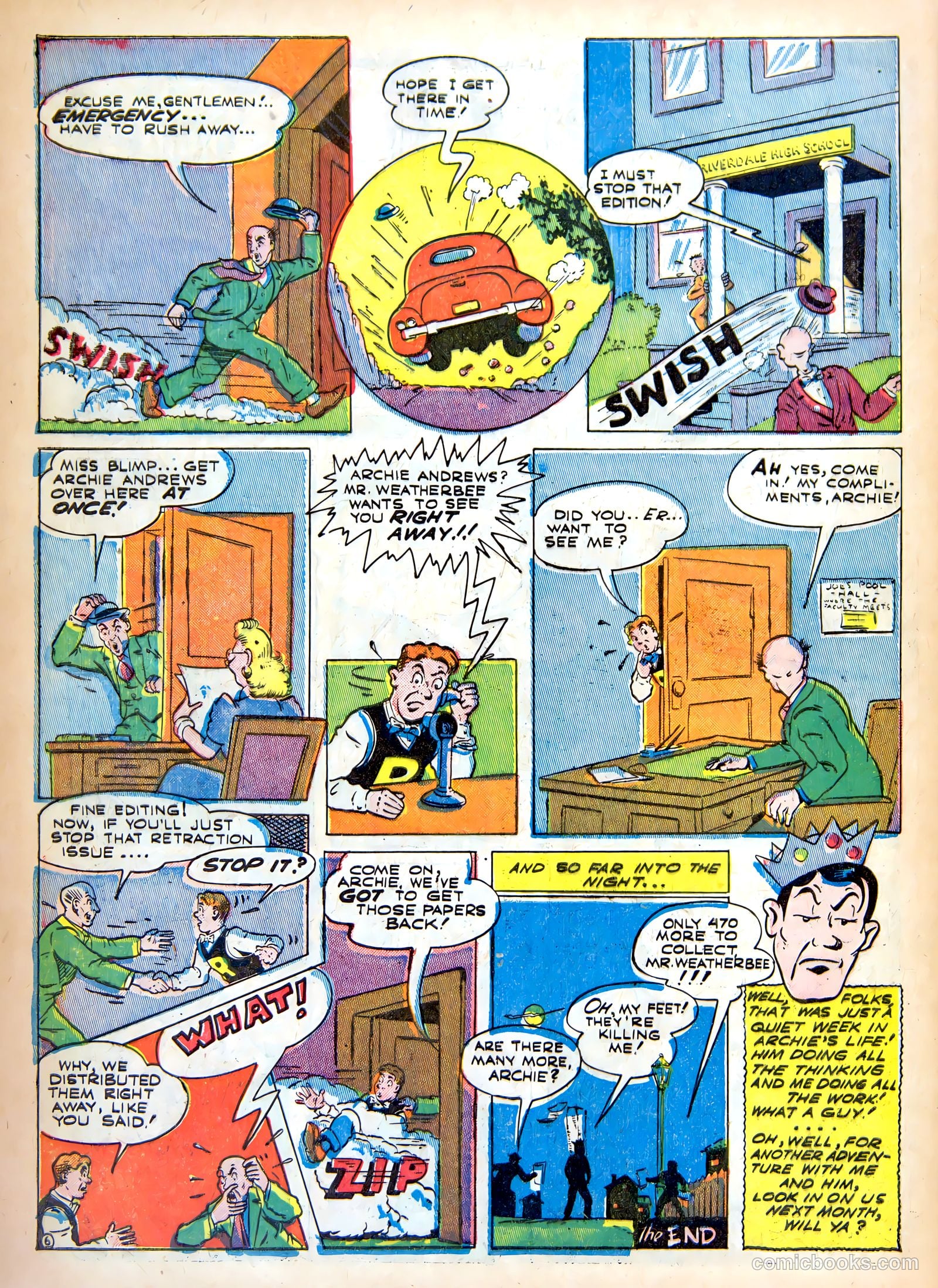 Pep Comics #35 (1943) — page 60 of 68